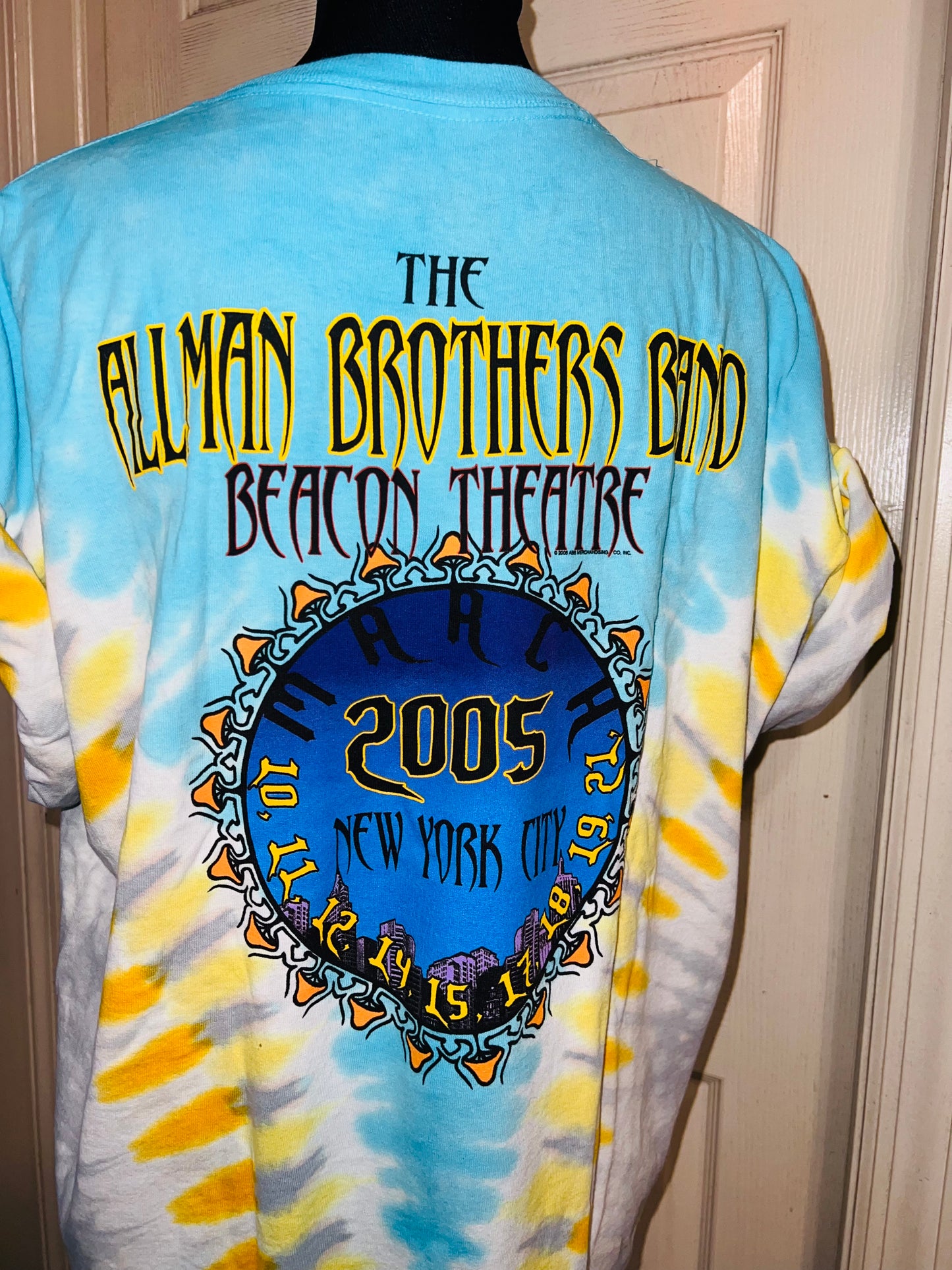 The Allman Brothers Band Double Sided Distressed Tee