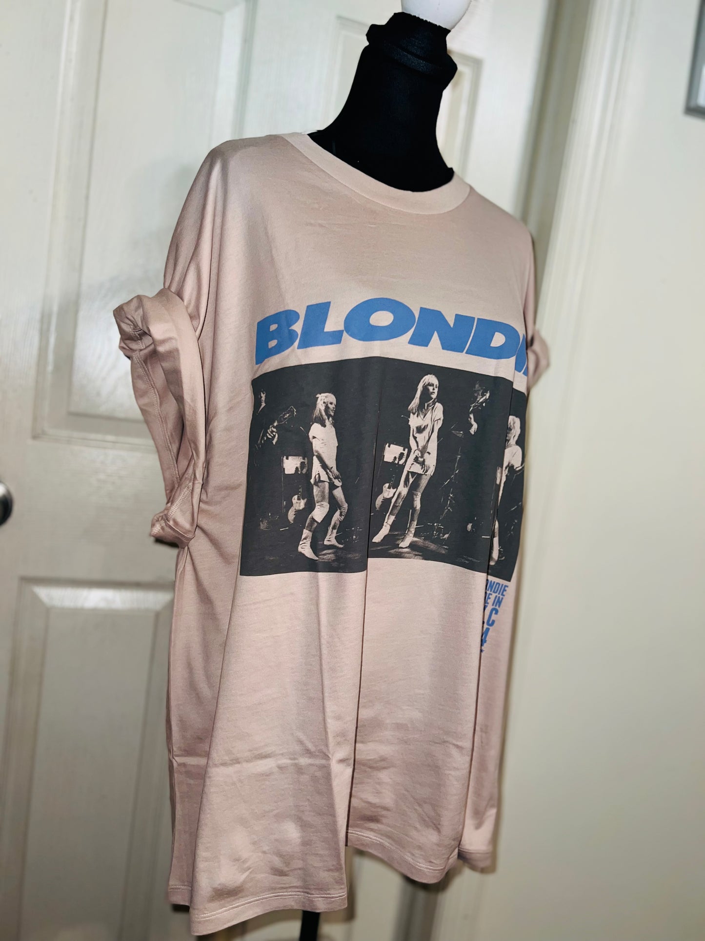 Blondie Oversized Distressed Tee