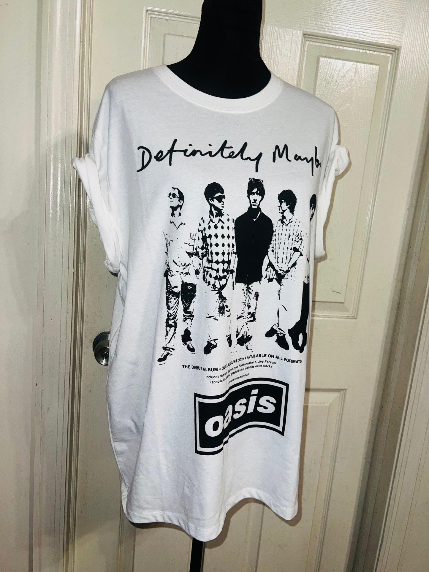Oasis Oversized Distressed Tee