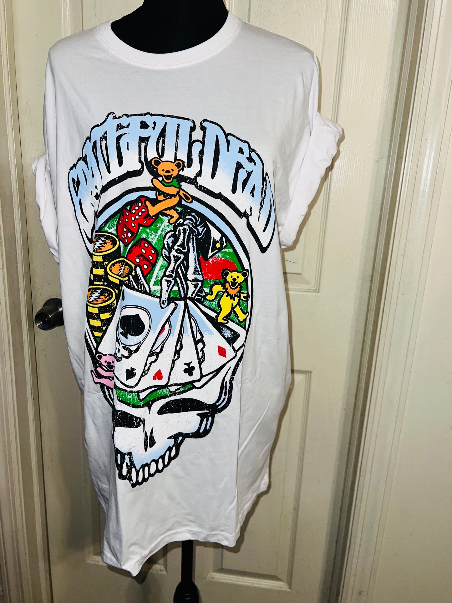 Grateful Dead Oversized Distressed Tee