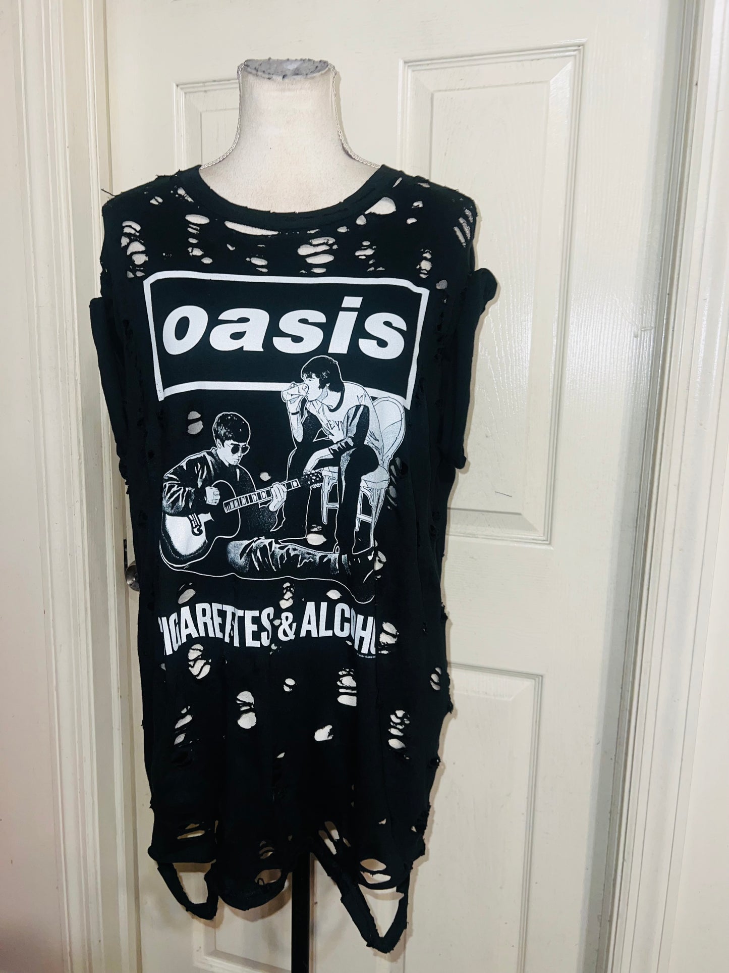 Oasis Oversized Distressed Tee