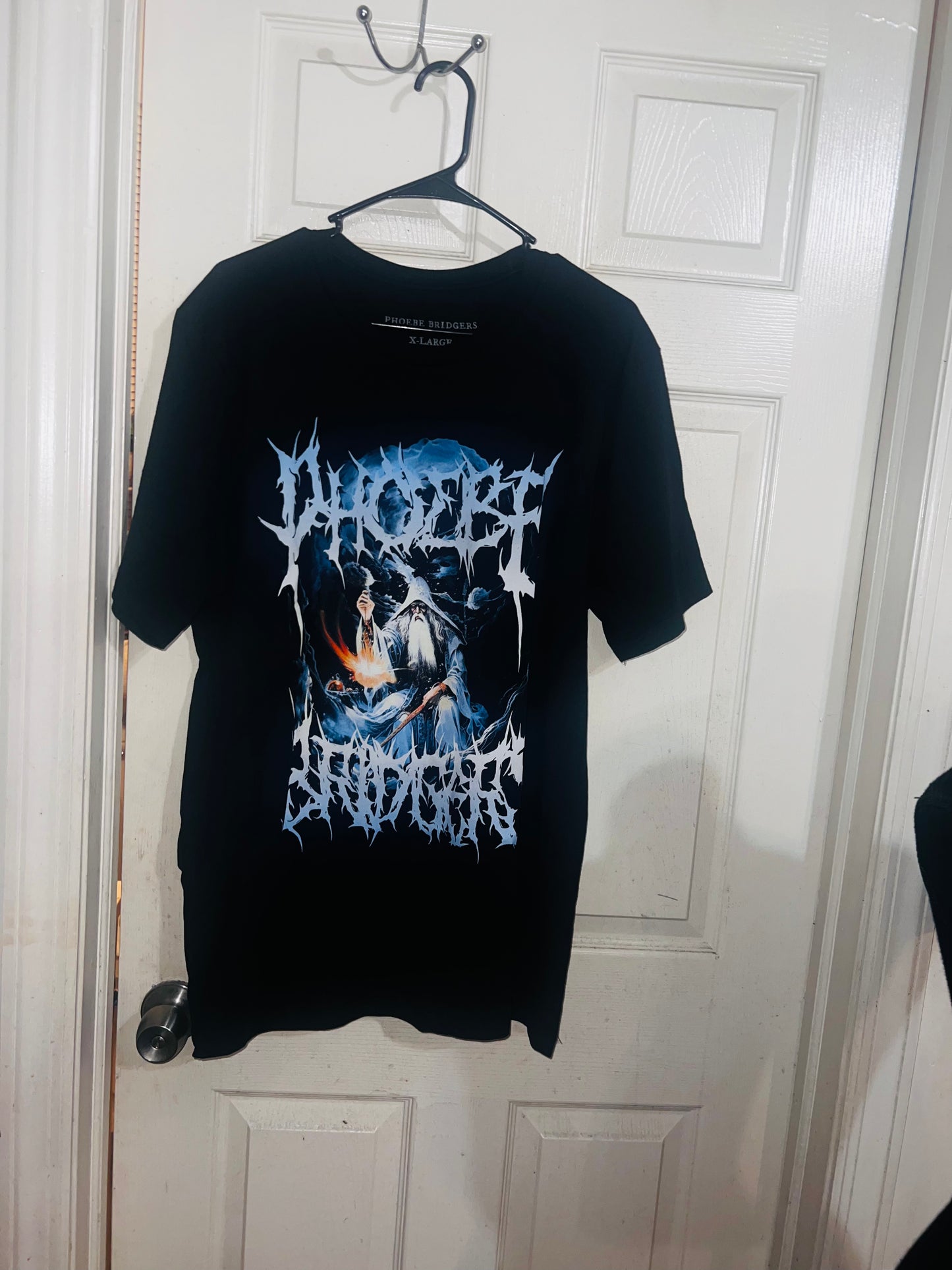 Phoebe Bridgers Oversized Distressed Tee