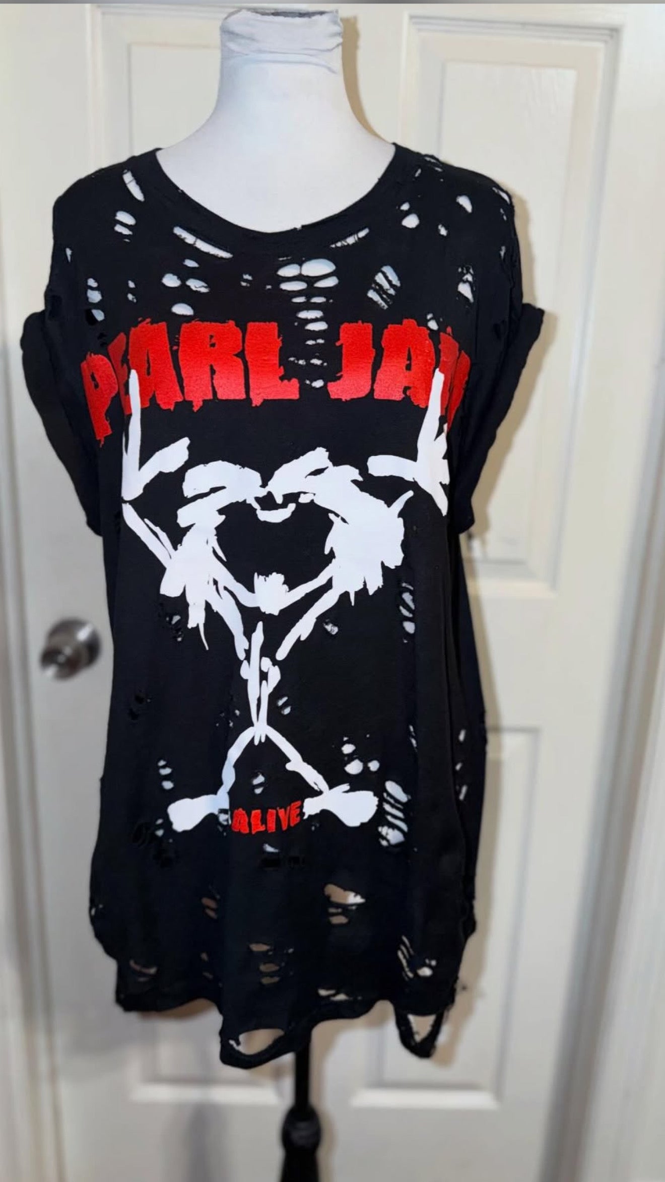 Pearl Jam Double Sided Oversized Tee
