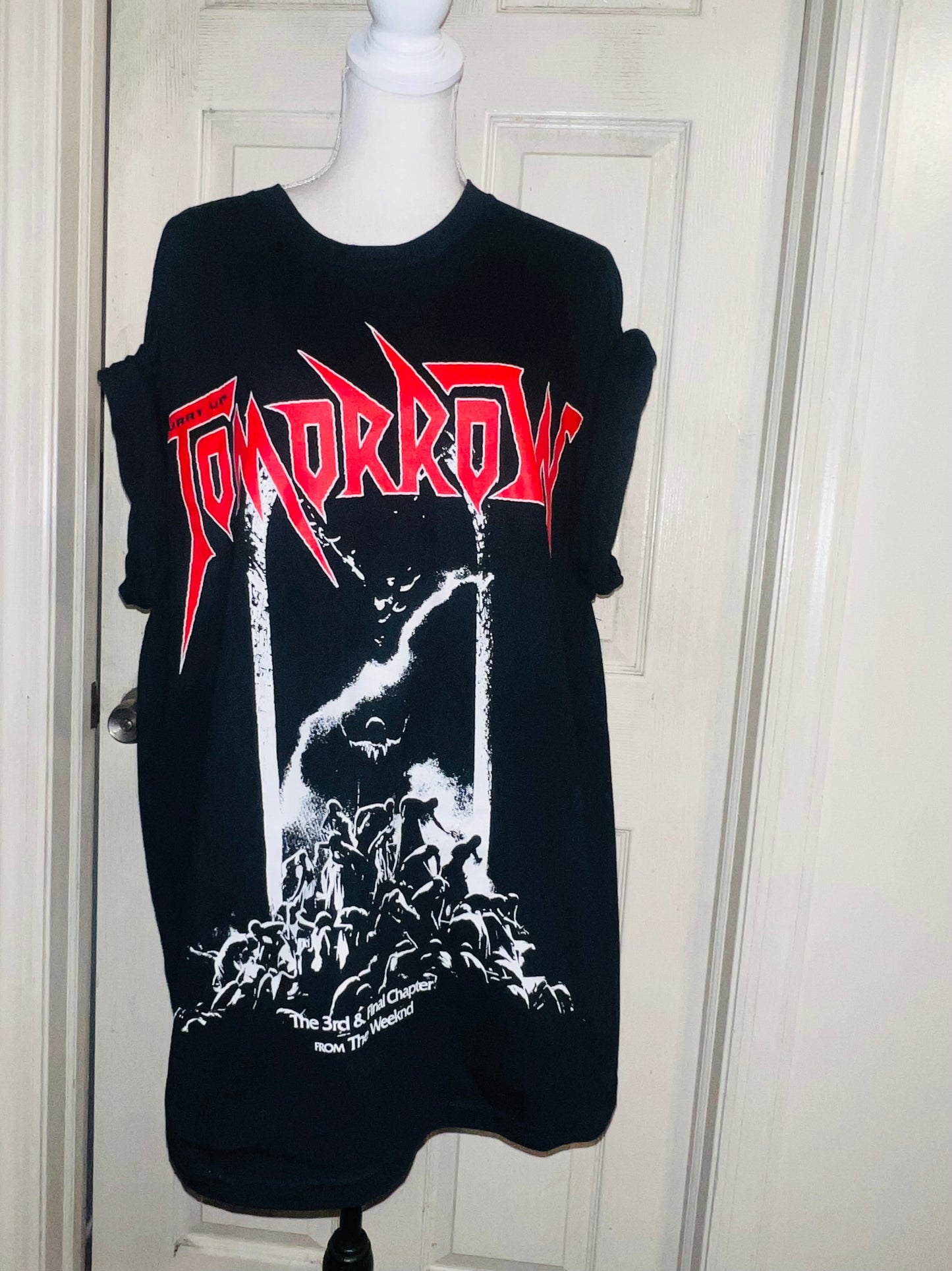 The Weeknd Oversized Distressed Tee