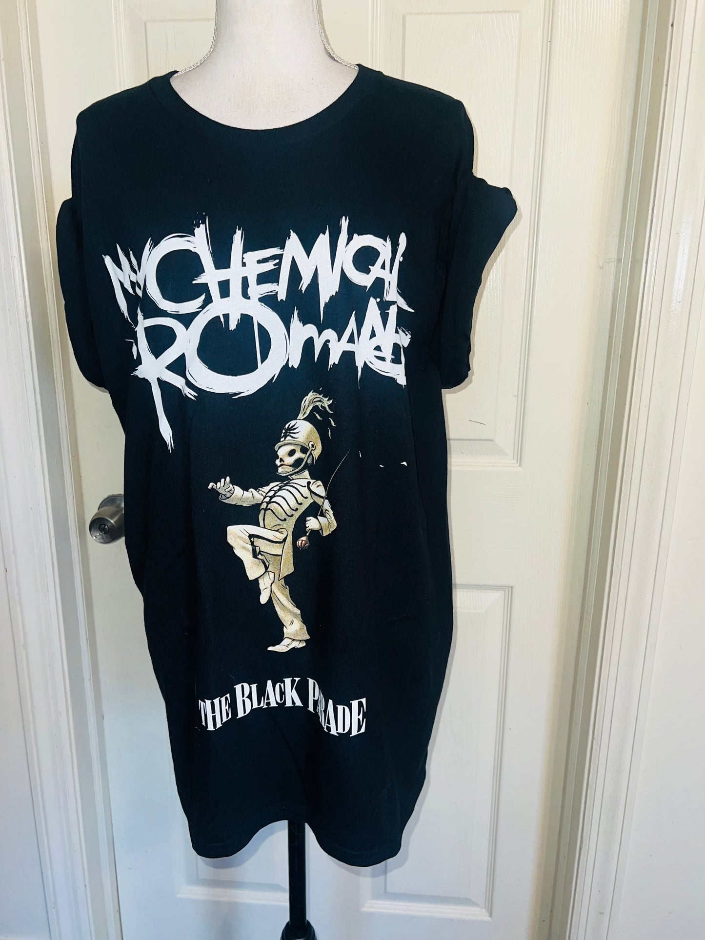 My Chemical Romance Oversized Distressed Tee