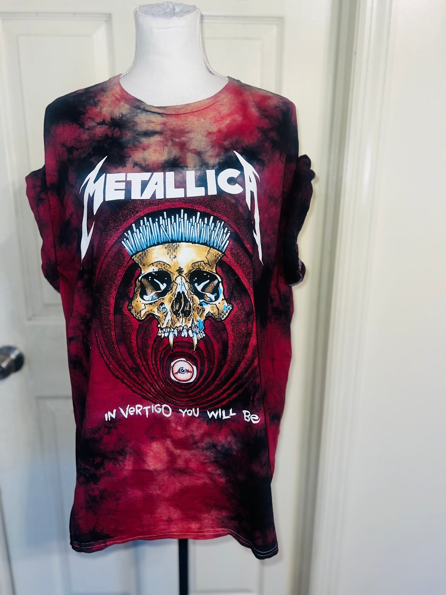 Metallica Oversized Distressed Tee