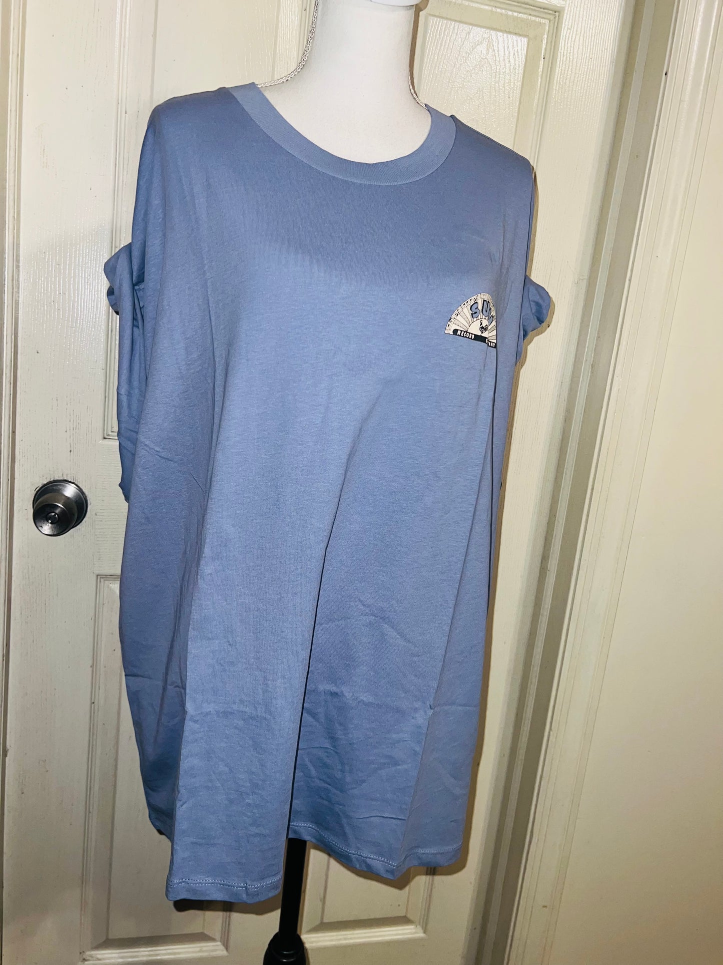 Elvis Double Sided Oversized Distressed Tee