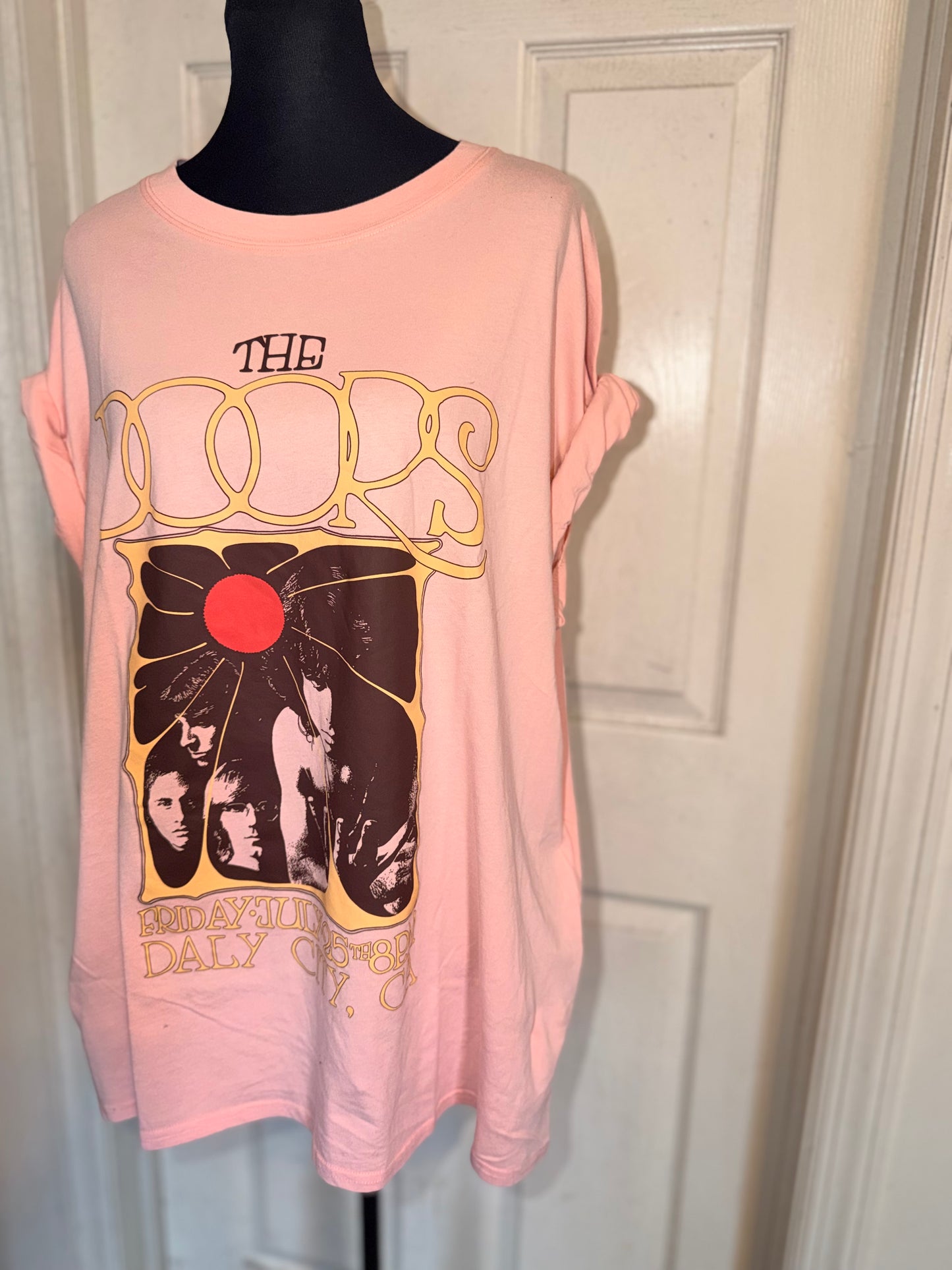 The Doors Oversized Distressed Tee