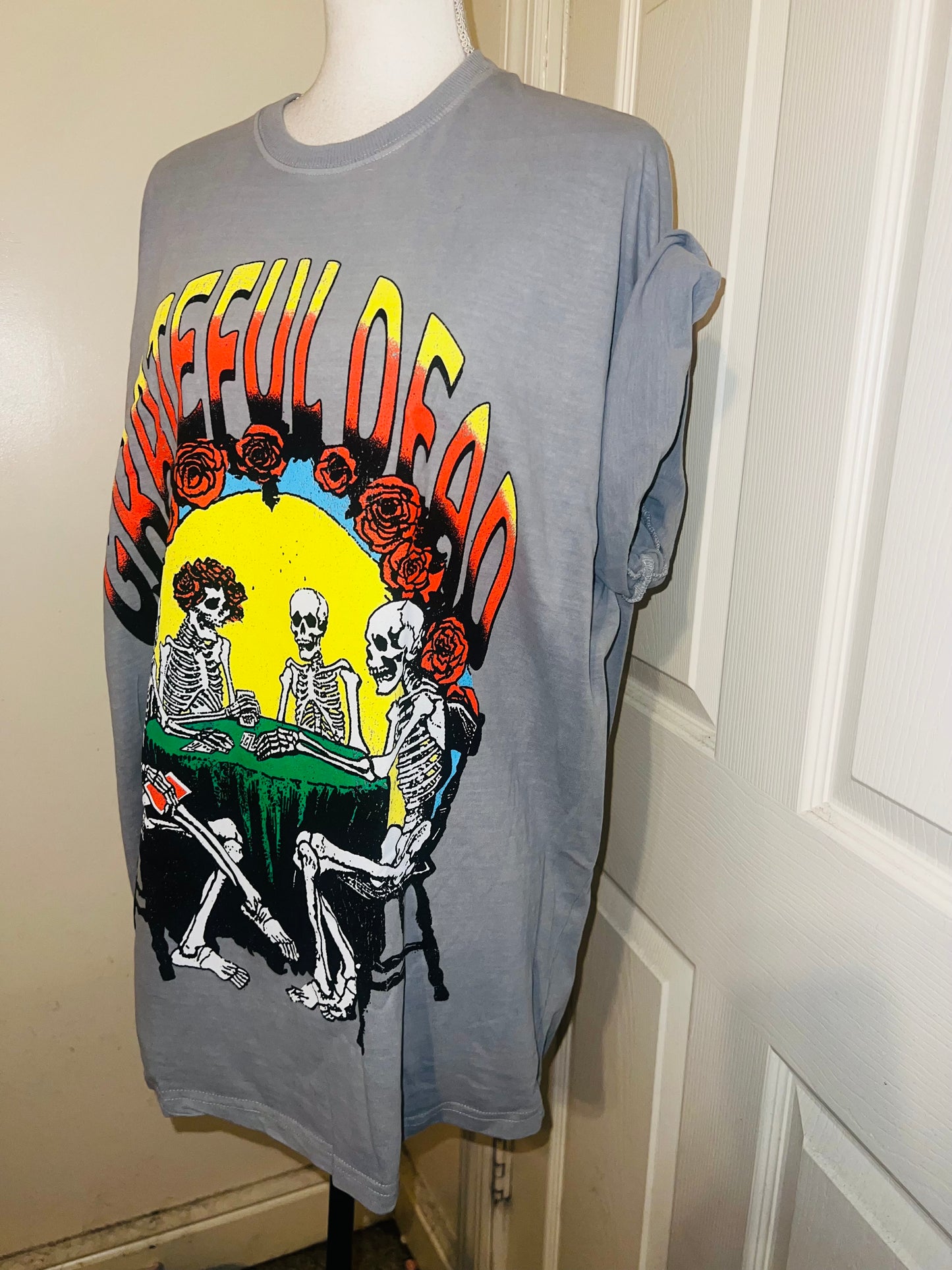 Grateful Dead Oversized Distressed Tee