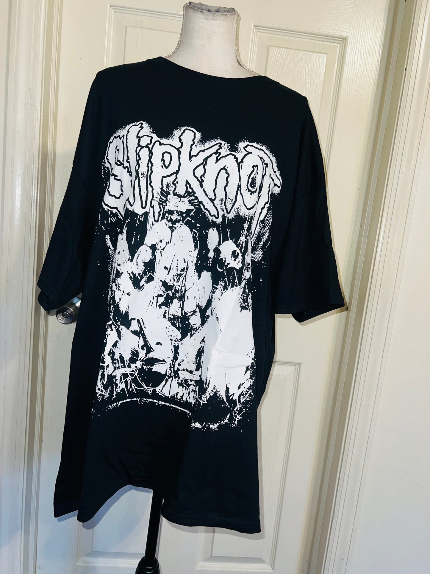 Slipknot Double Sided Oversized Distressed Tee