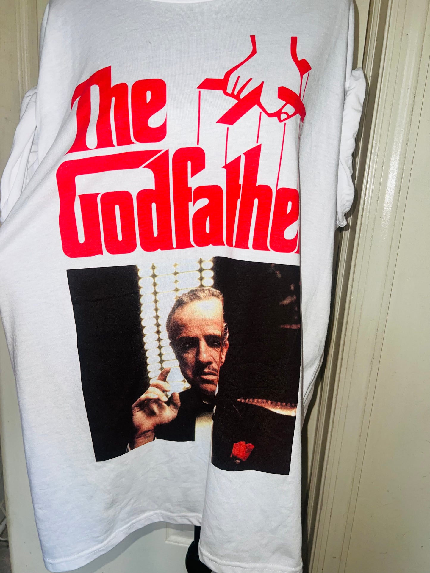 The Godfather Oversized Distressed Tee