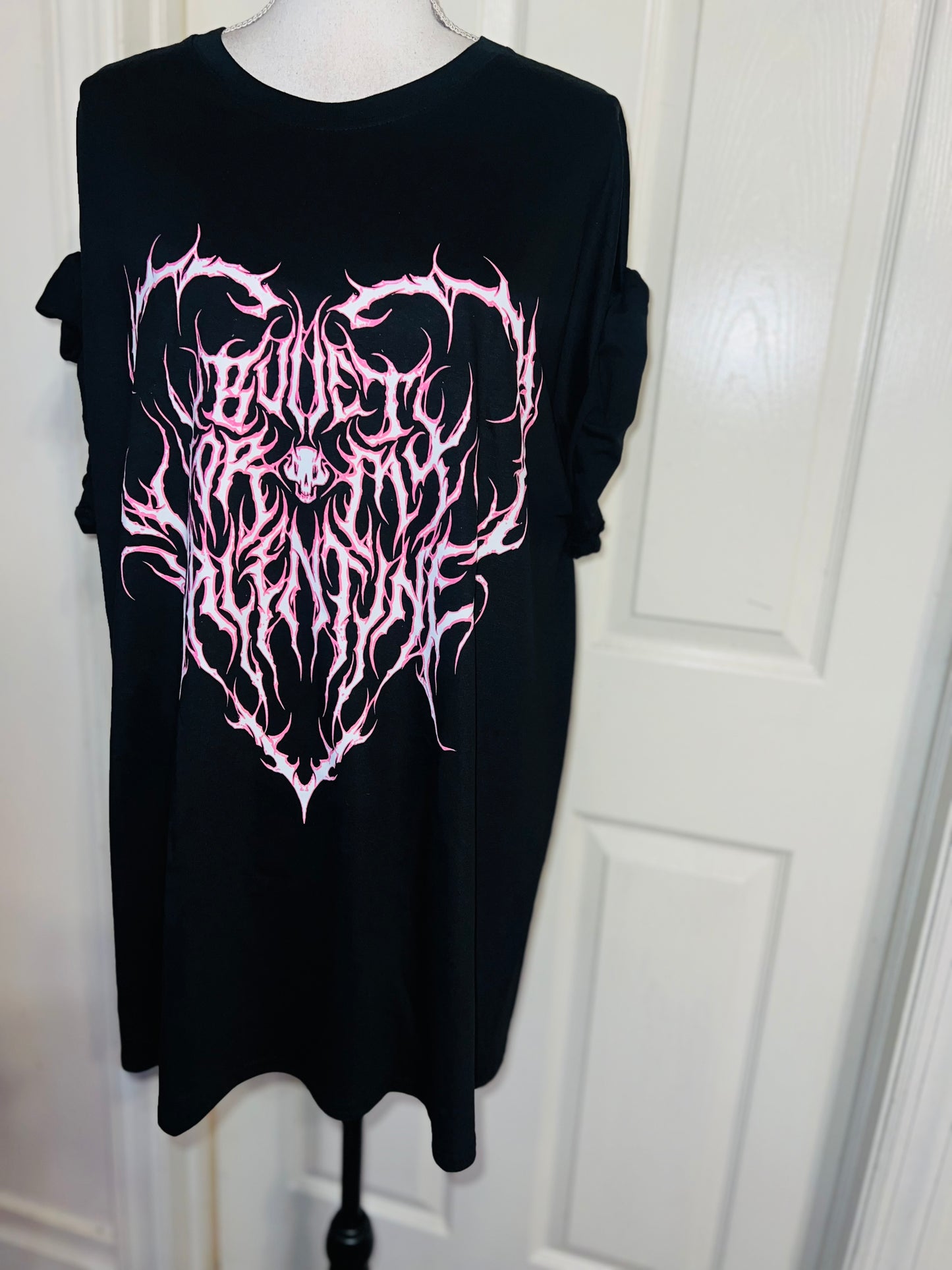 Bullet for my Valentine Oversized Distressed Tee