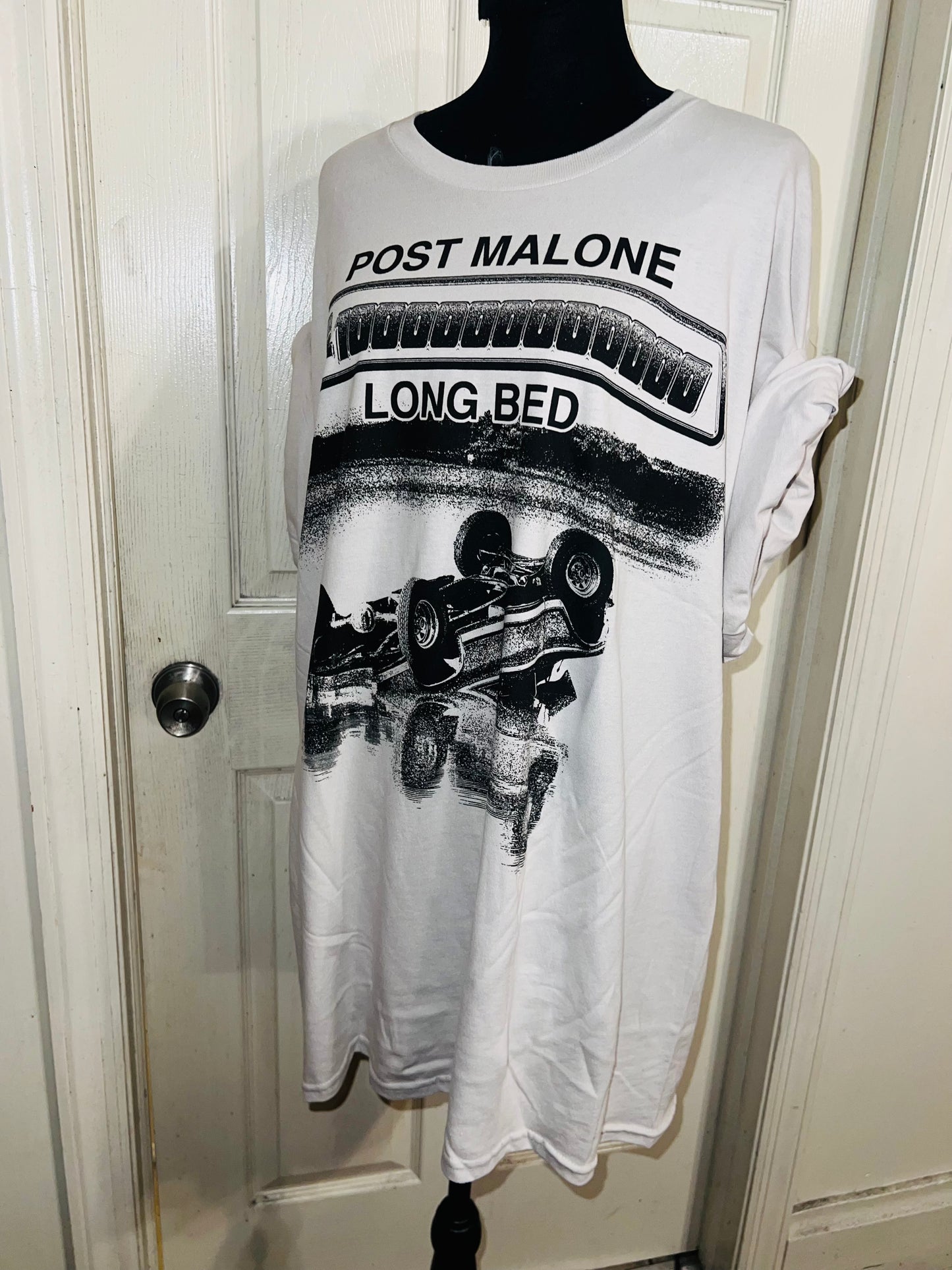 Post Malone Double Sided Oversized Distressed Tee