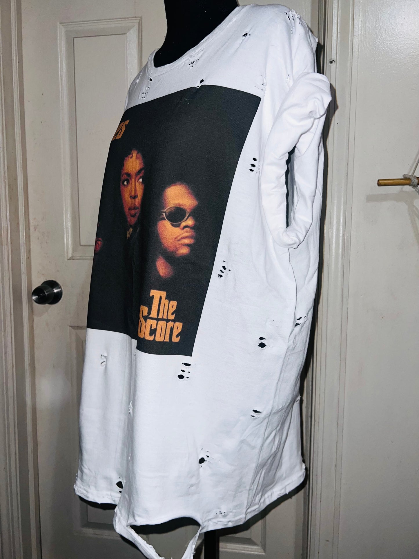 Fugees Oversized Distressed Tee
