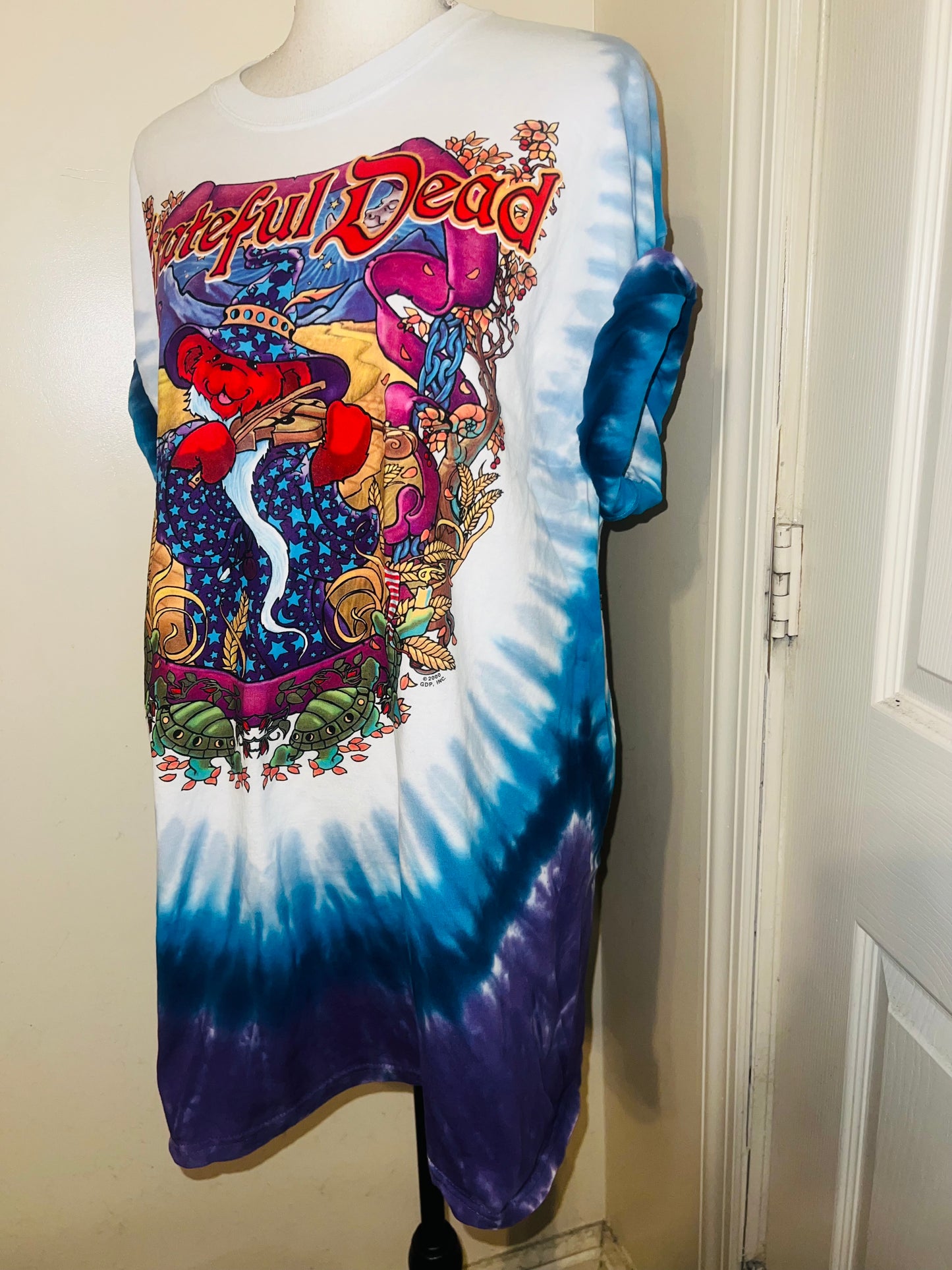 Grateful Dead Terrapin Moon Double Sided Distressed Tee