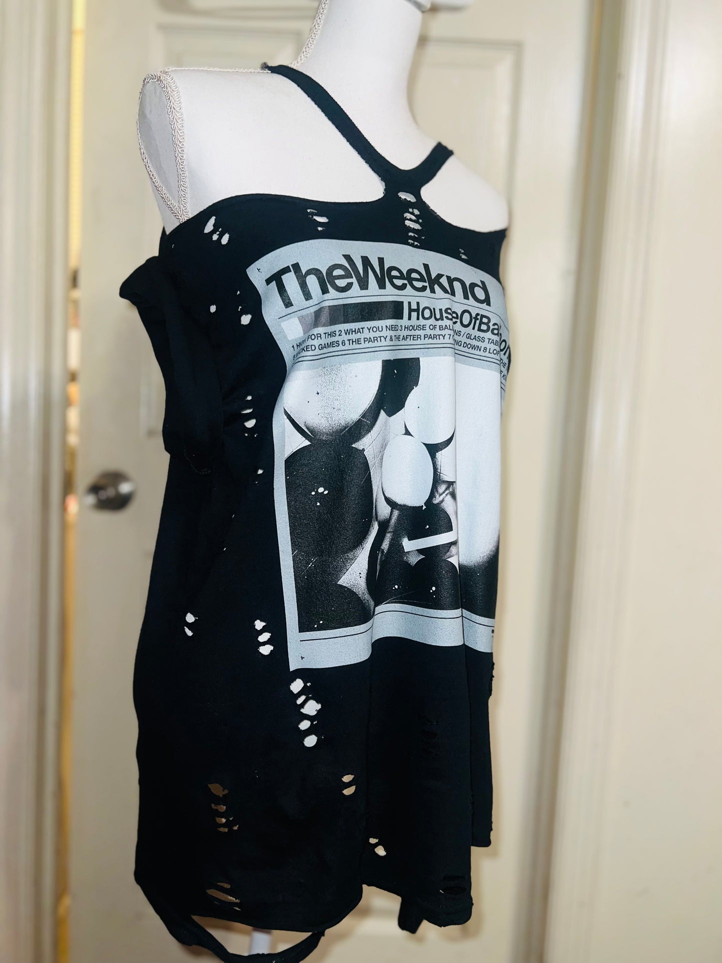 The Weeknd HOB Oversized Distressed Tee