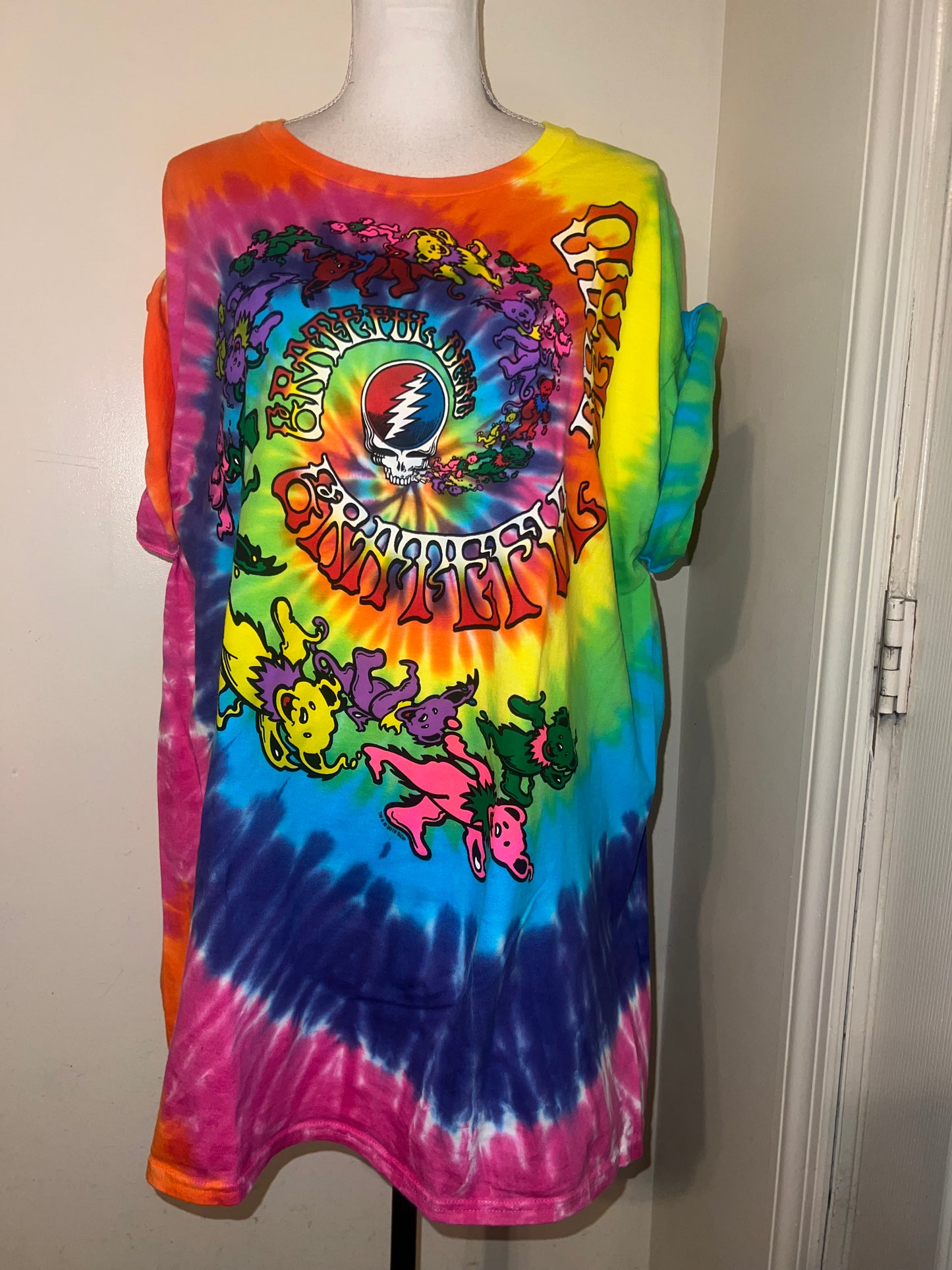 Grateful Dead Oversized Distressed Tee