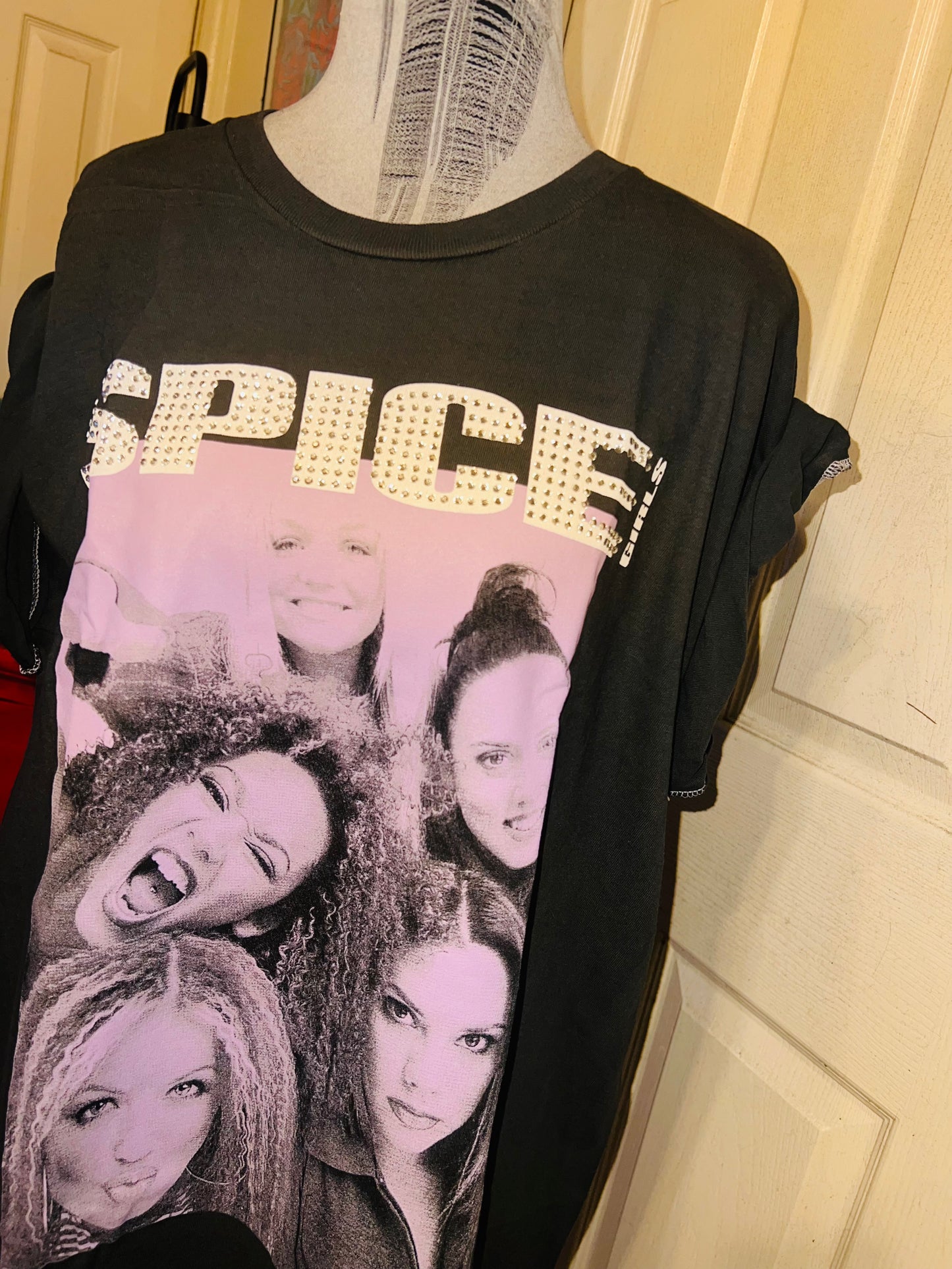 The Spice Girls Oversized Distressed Tee