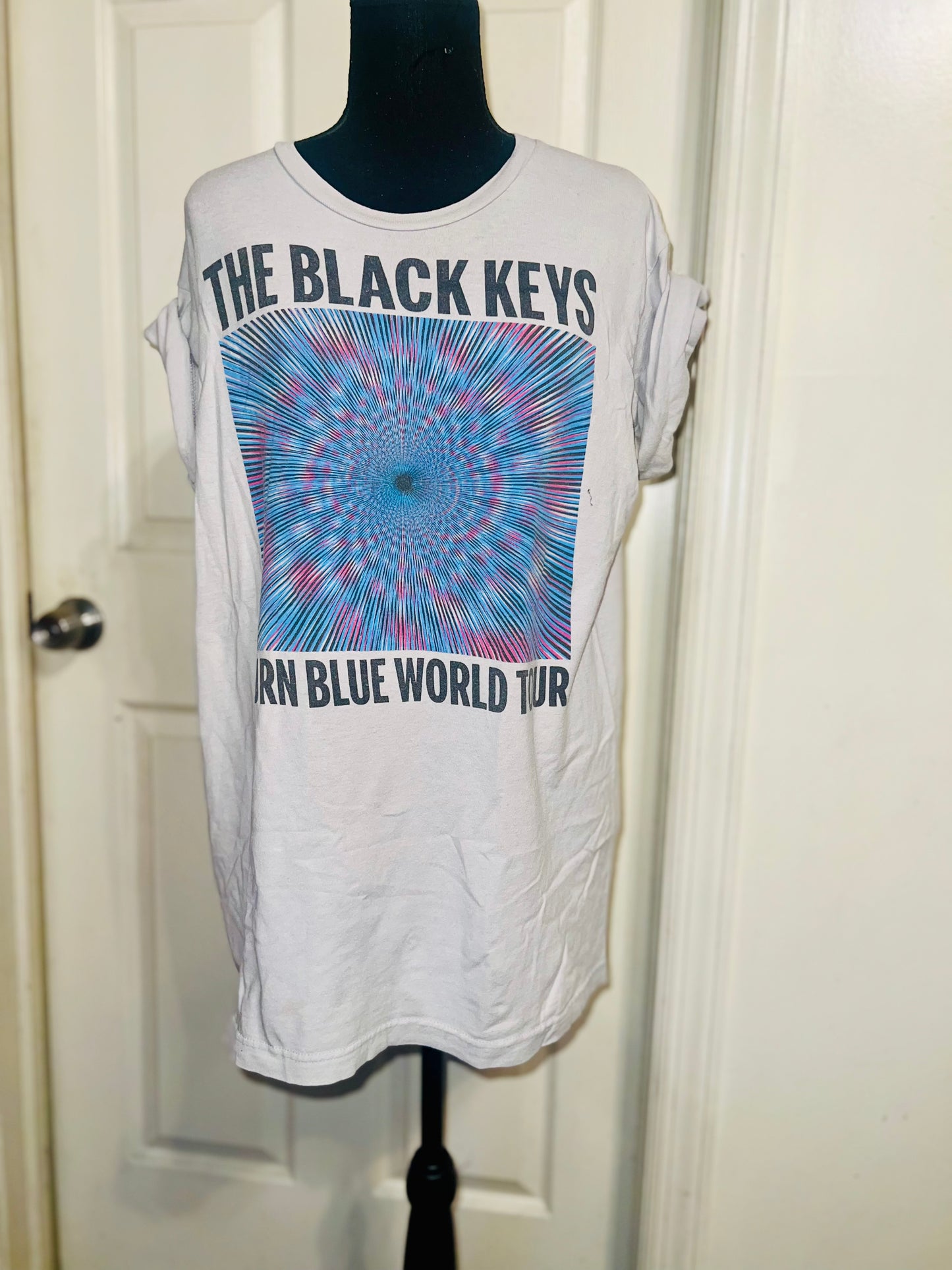The Black Keys Vintage Tour Double Sided Oversized Tee