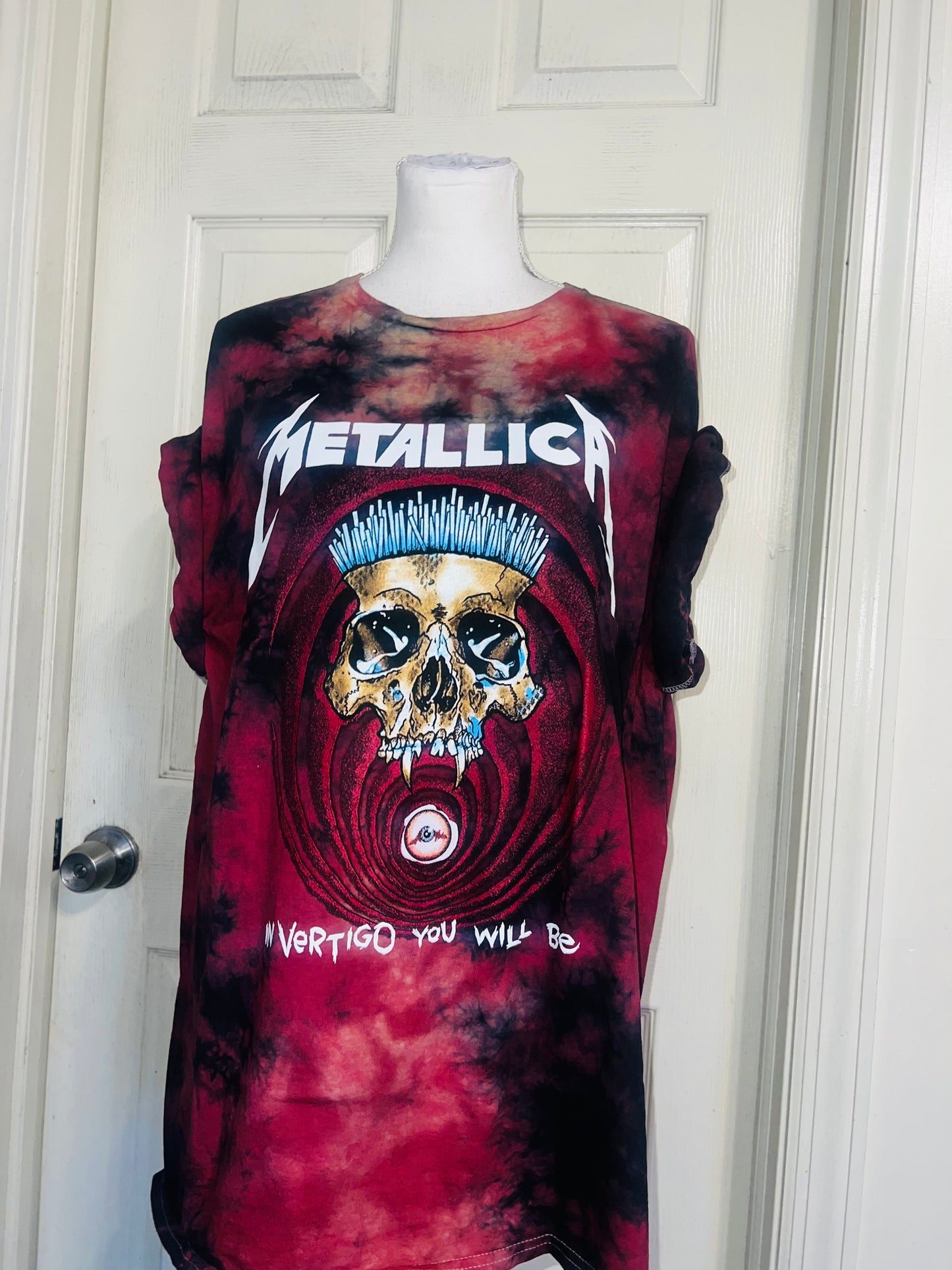 Metallica Oversized Distressed Tee