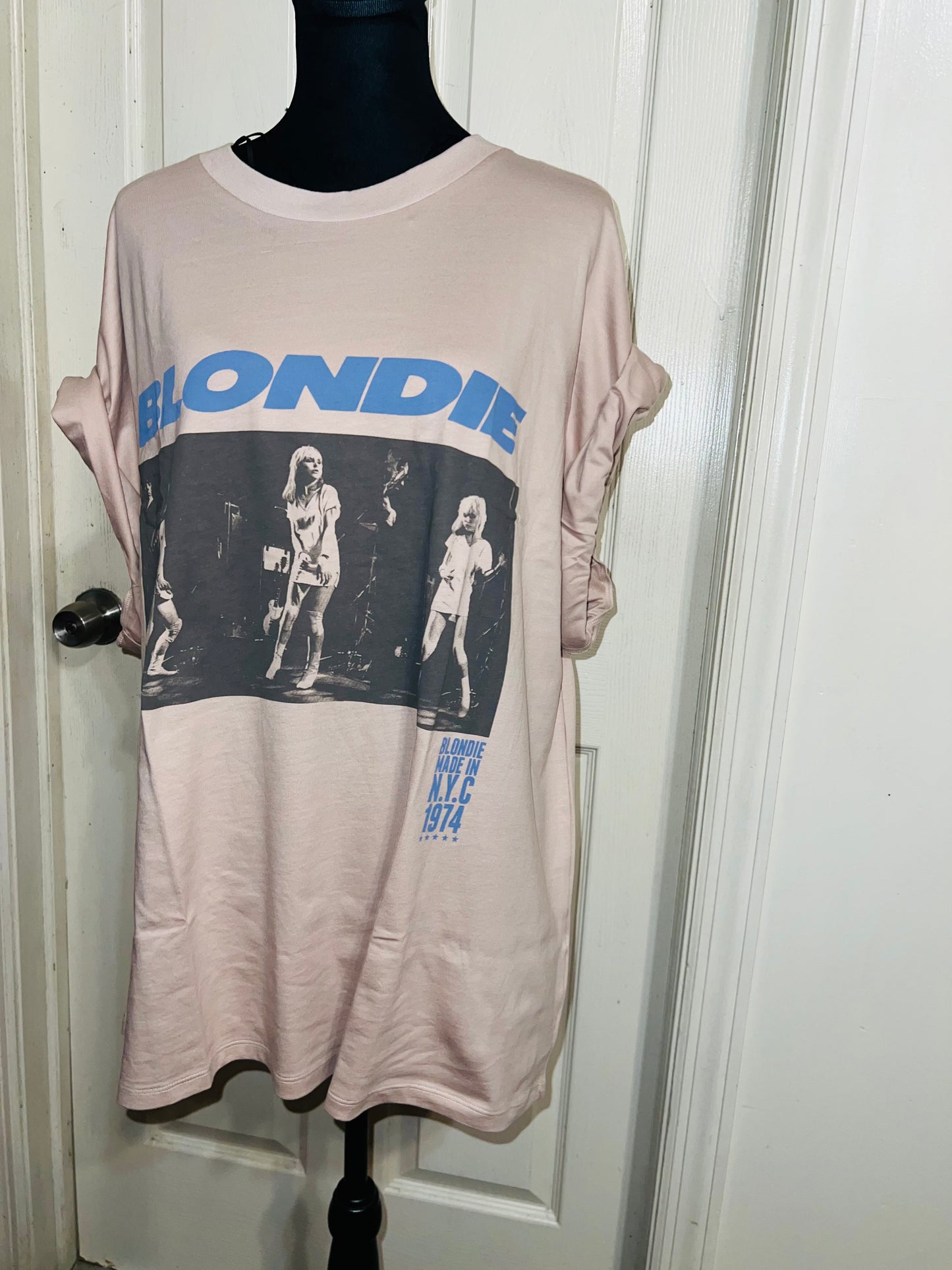 Blondie Oversized Distressed Tee