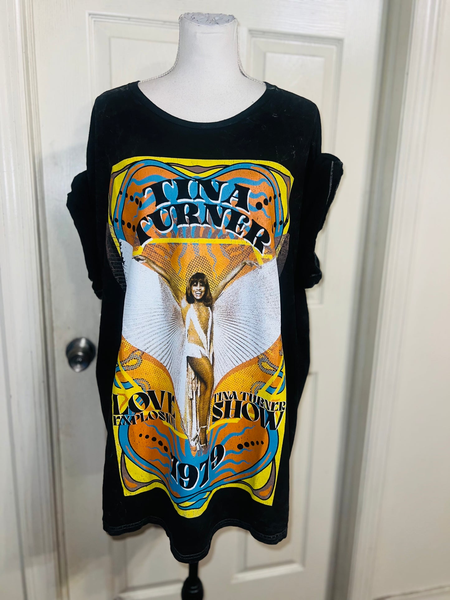 Tina Turner Oversized Distressed Tee
