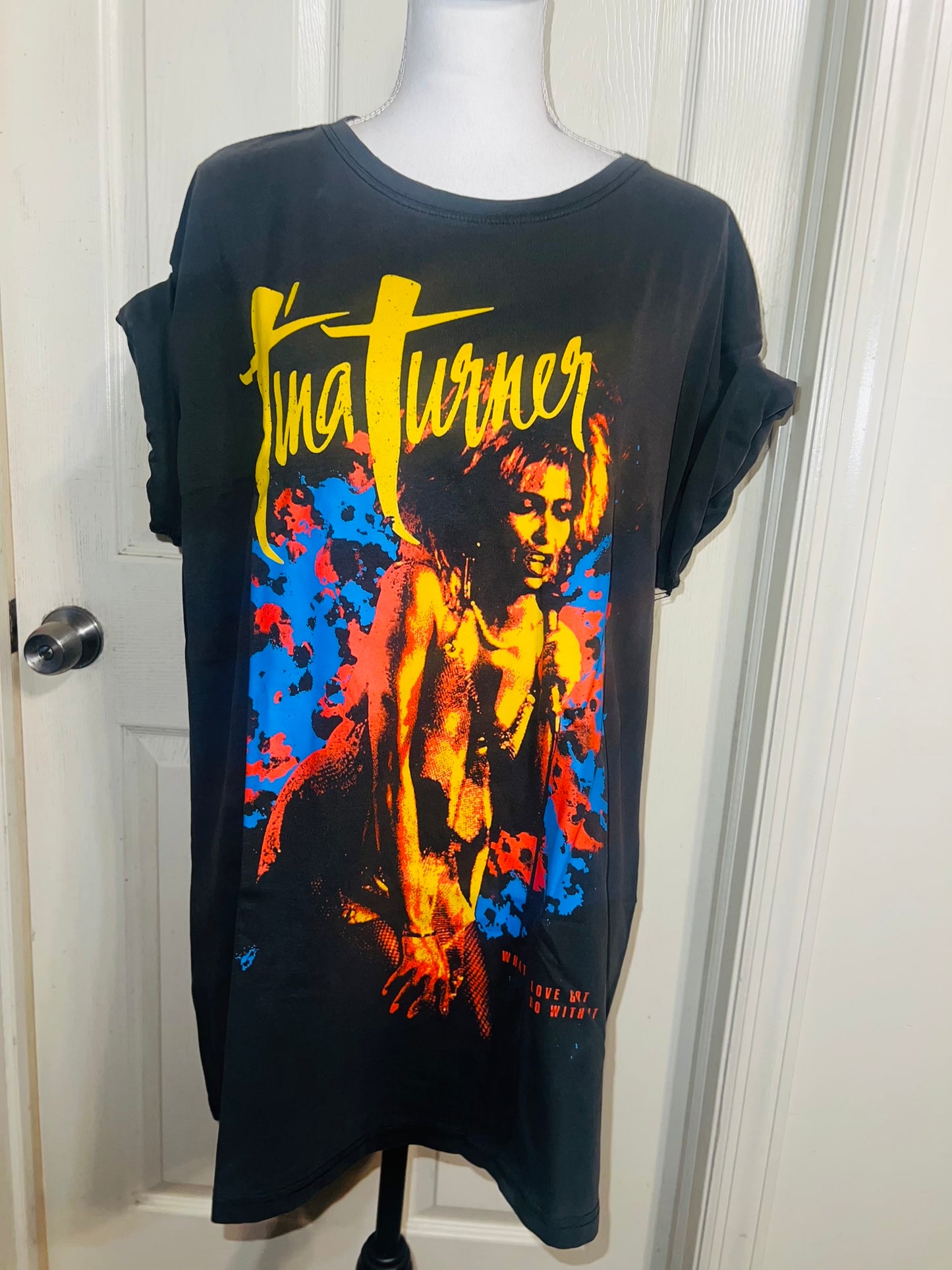 Tina Turner Oversized Distressed Tee
