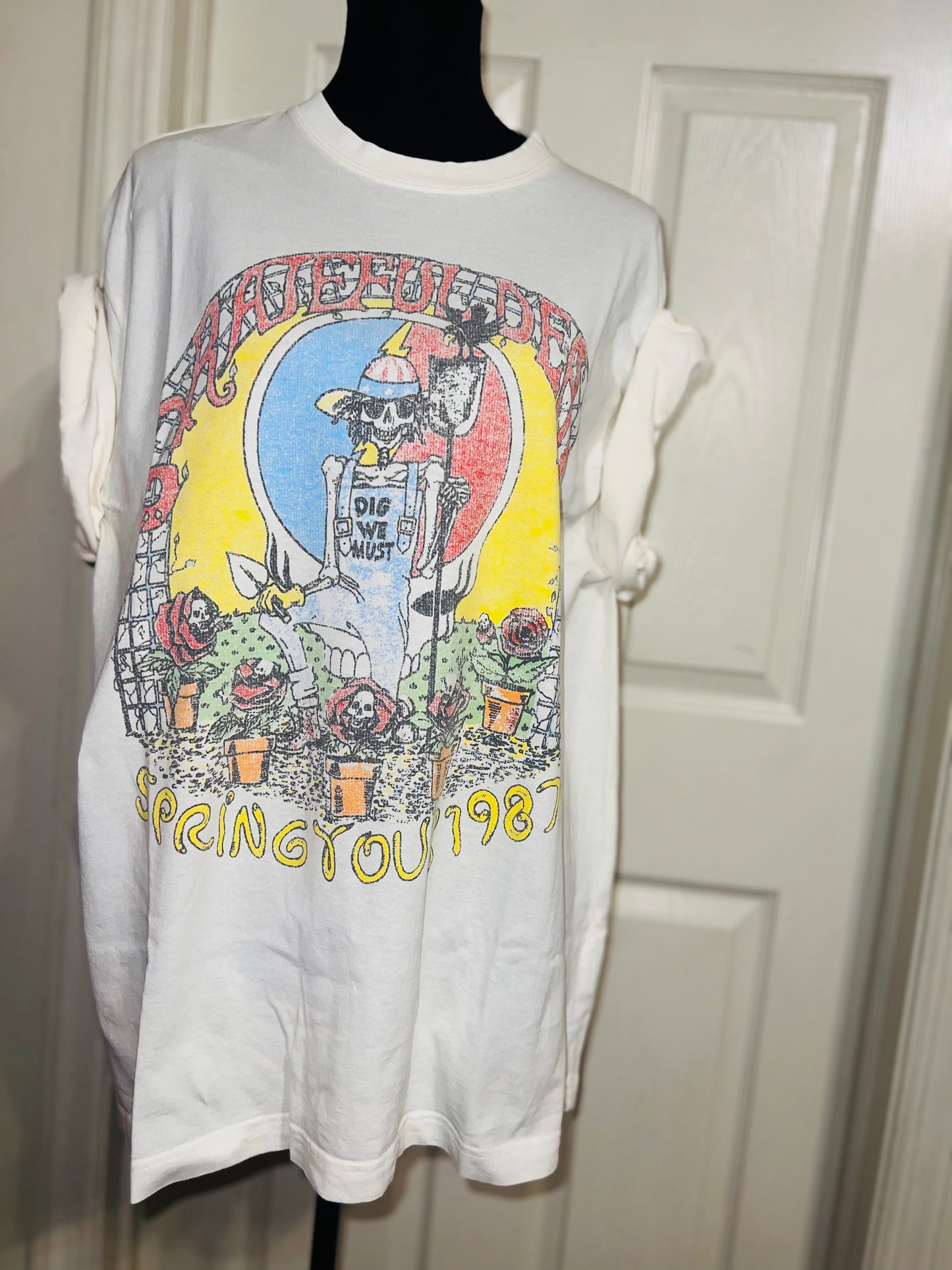 Grateful Dead Oversized Distressed Tee
