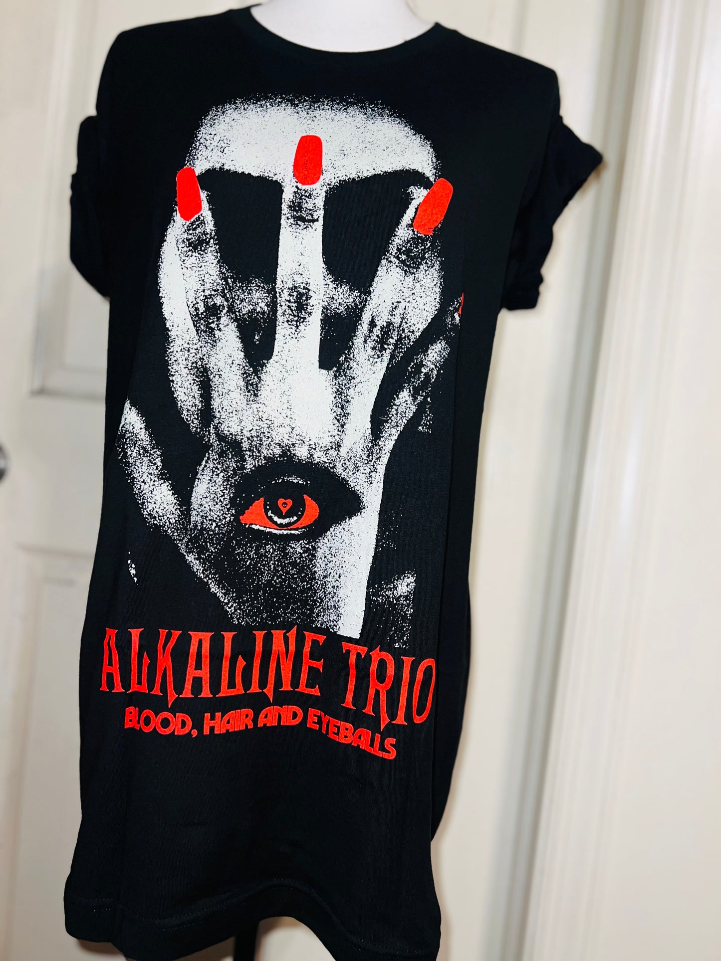 Alkaline Trio Oversized Distressed Tee