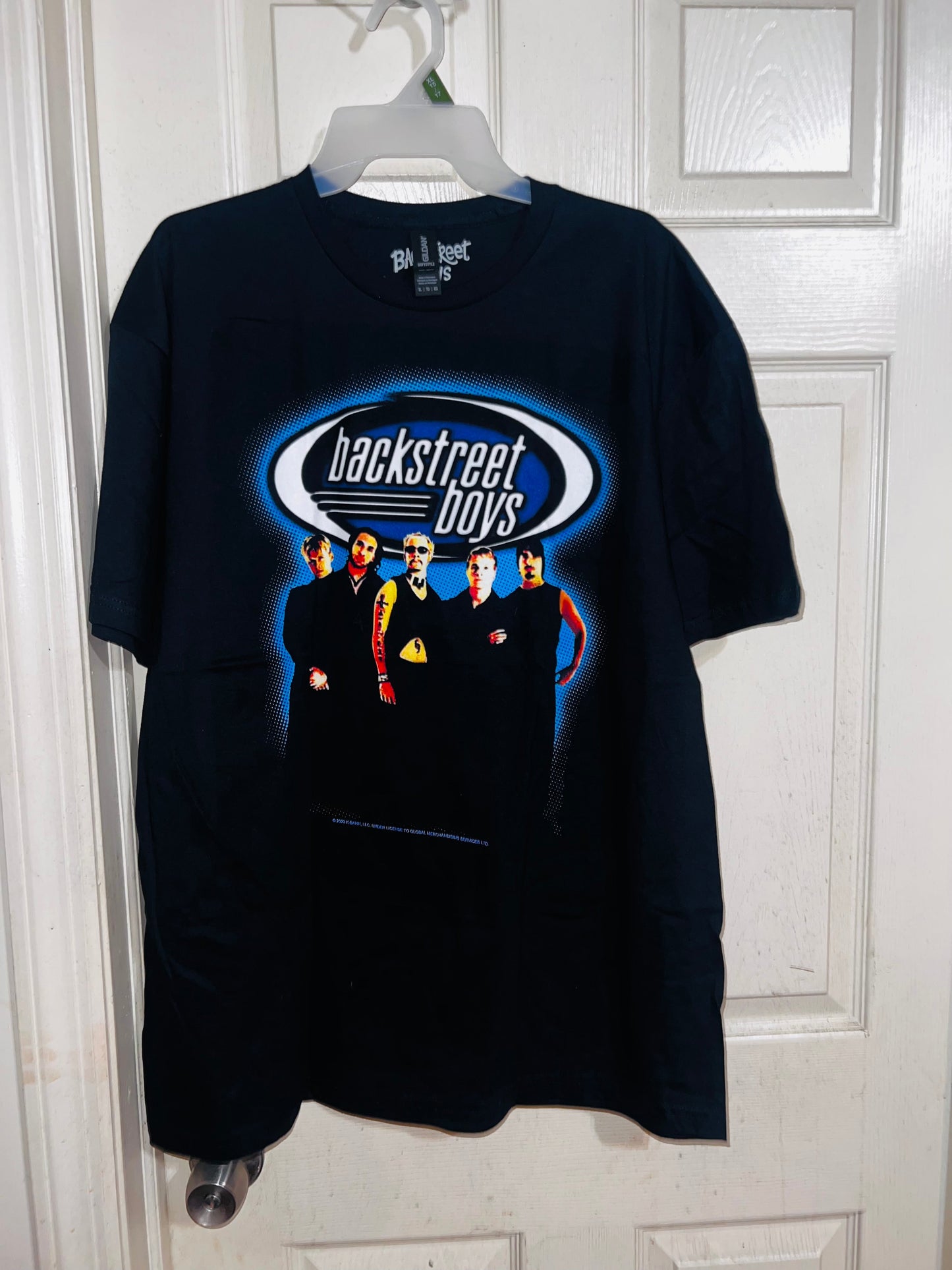 Backstreet Boys Oversized Distressed Tee