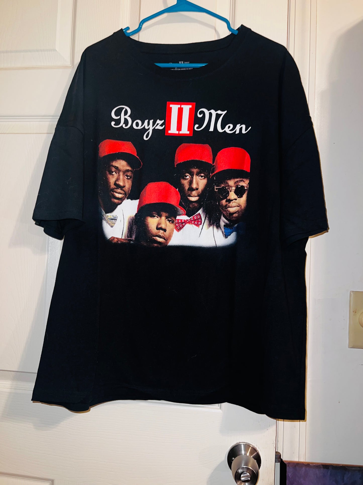 Boyz II Men Oversized Distressed Tee