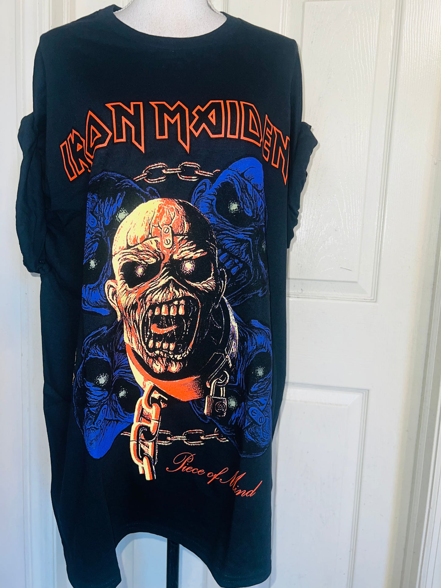 Iron Maiden Oversized Distressed Tee