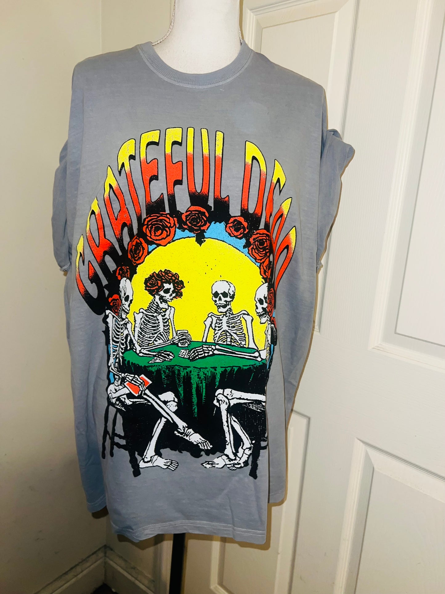 Grateful Dead Oversized Distressed Tee