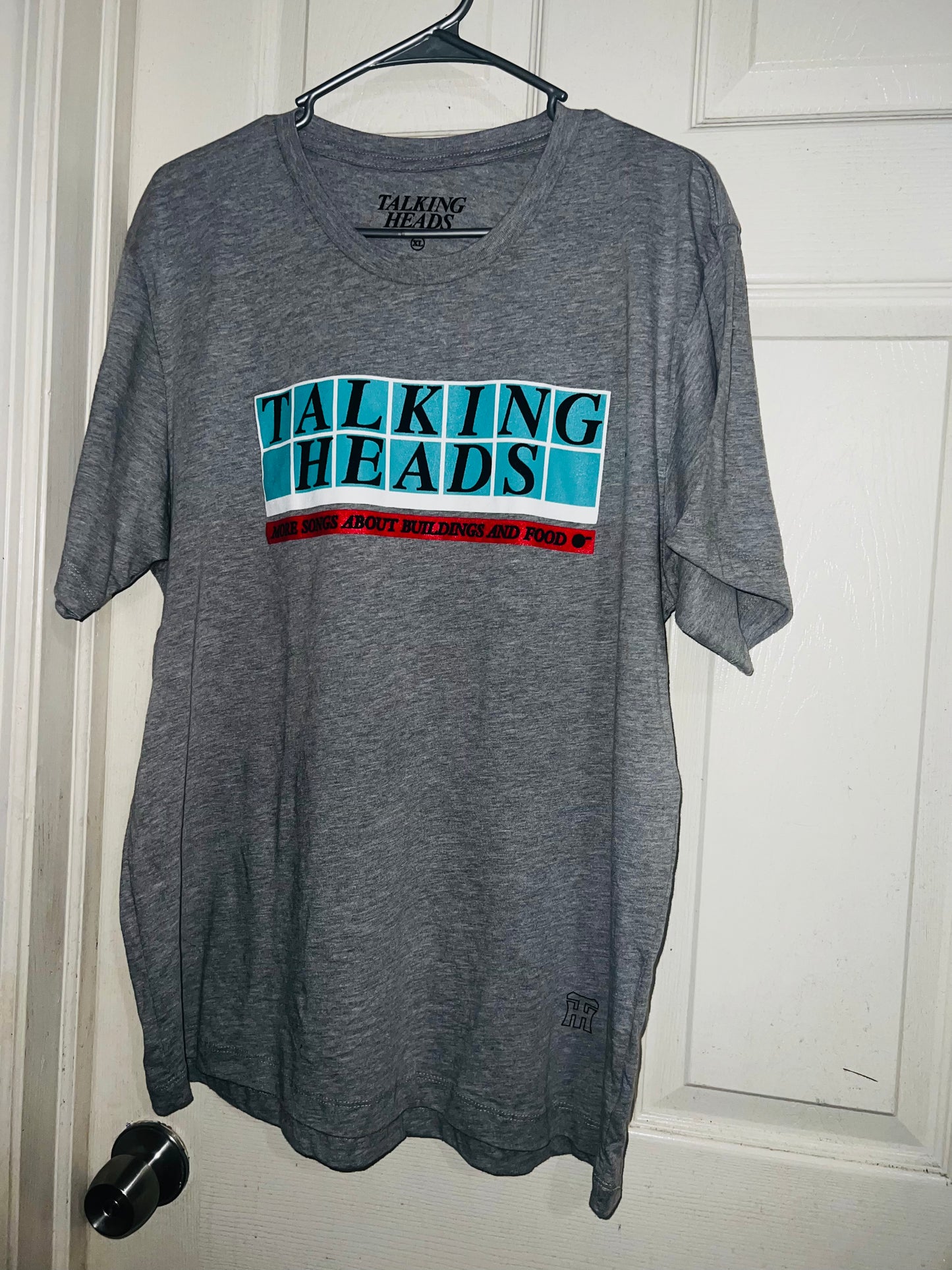 The Talking Heads Oversized Distressed Tee