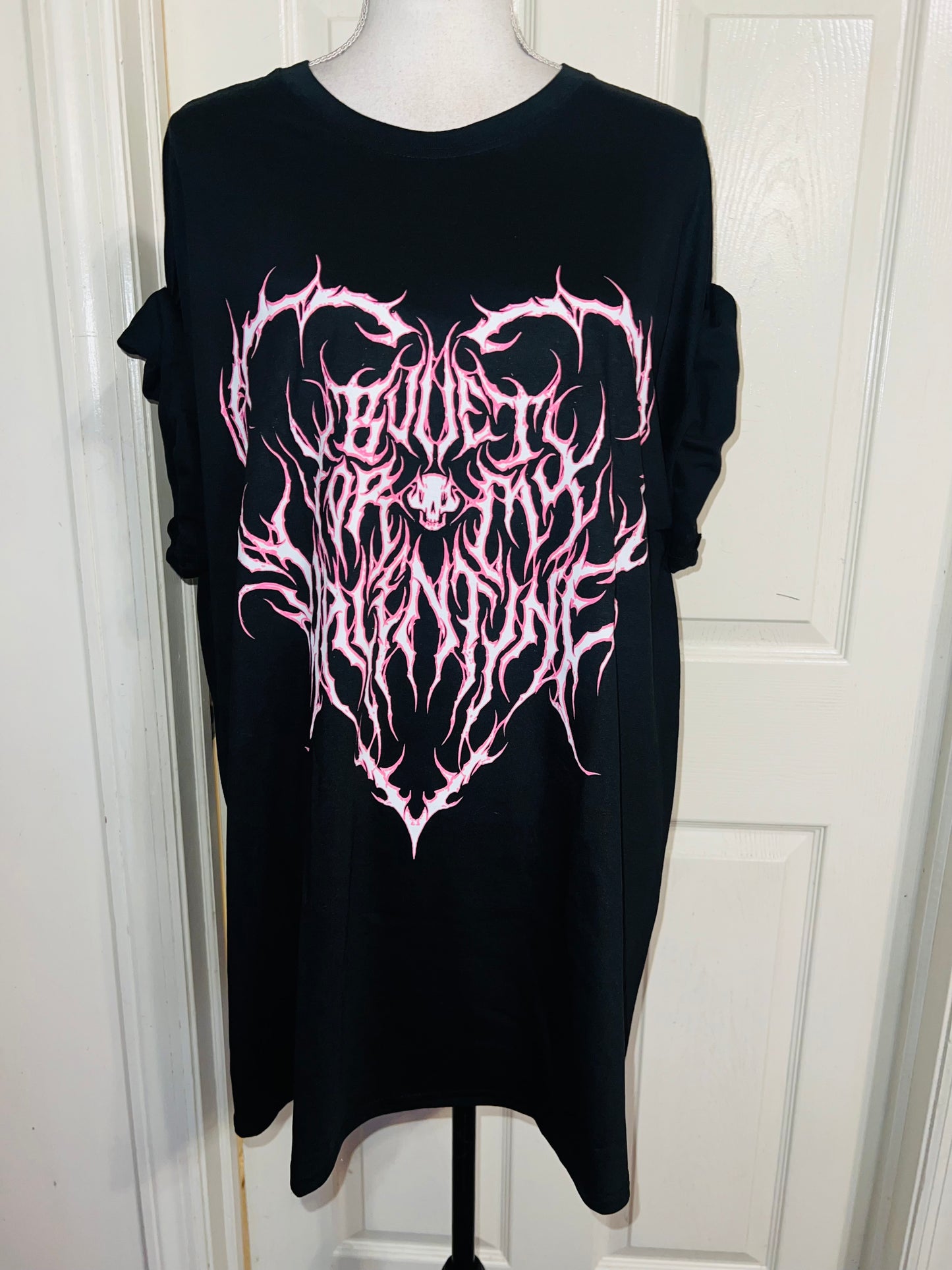 Bullet for my Valentine Oversized Distressed Tee