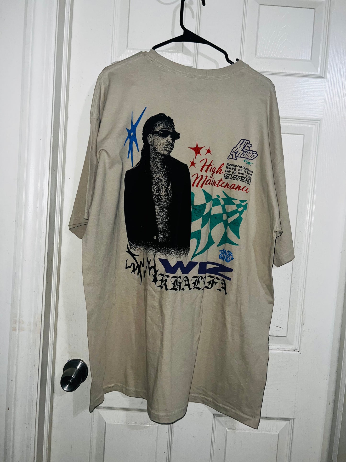 Wiz Khalifa Oversized Double Sided Tee