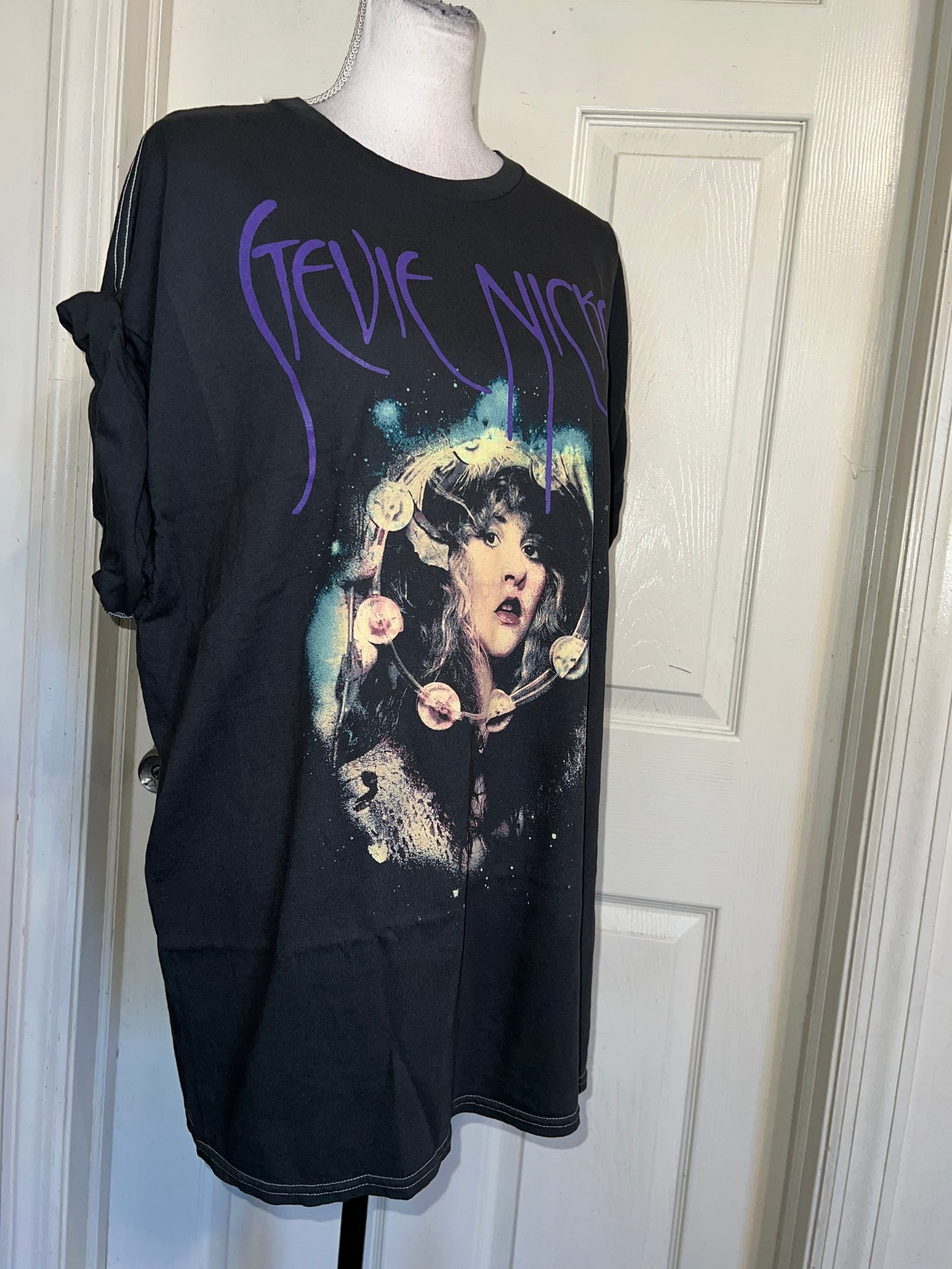 Stevie Nicks Oversized Distressed Tee