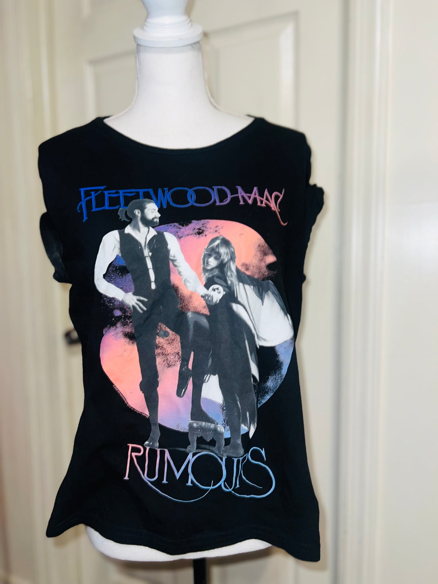 Fleetwood Mac Oversized Distressed Tee