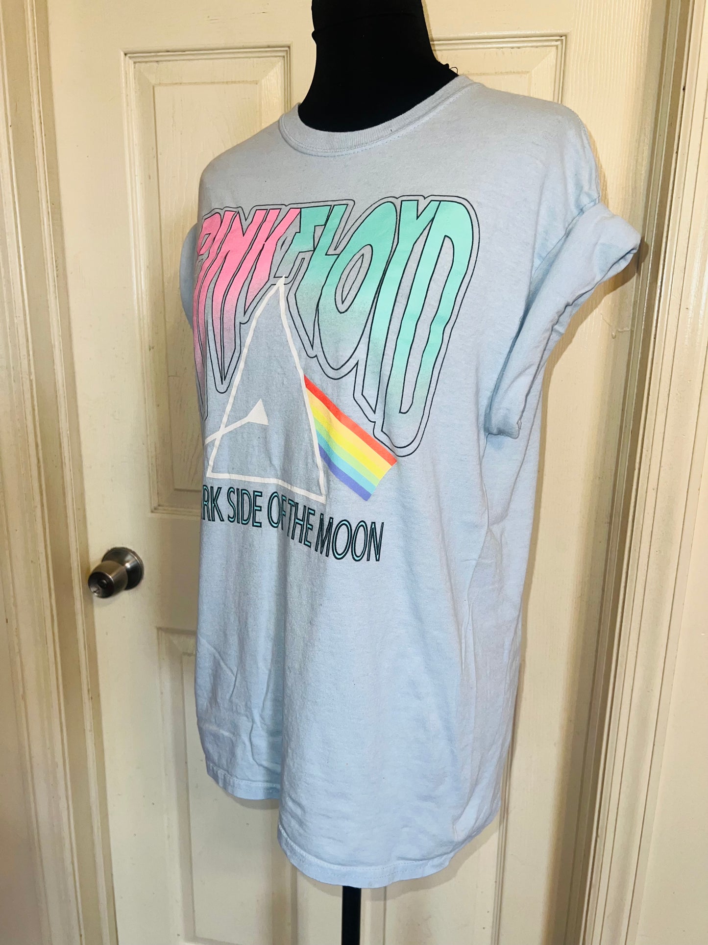Pink Floyd Oversized Distressed Tee