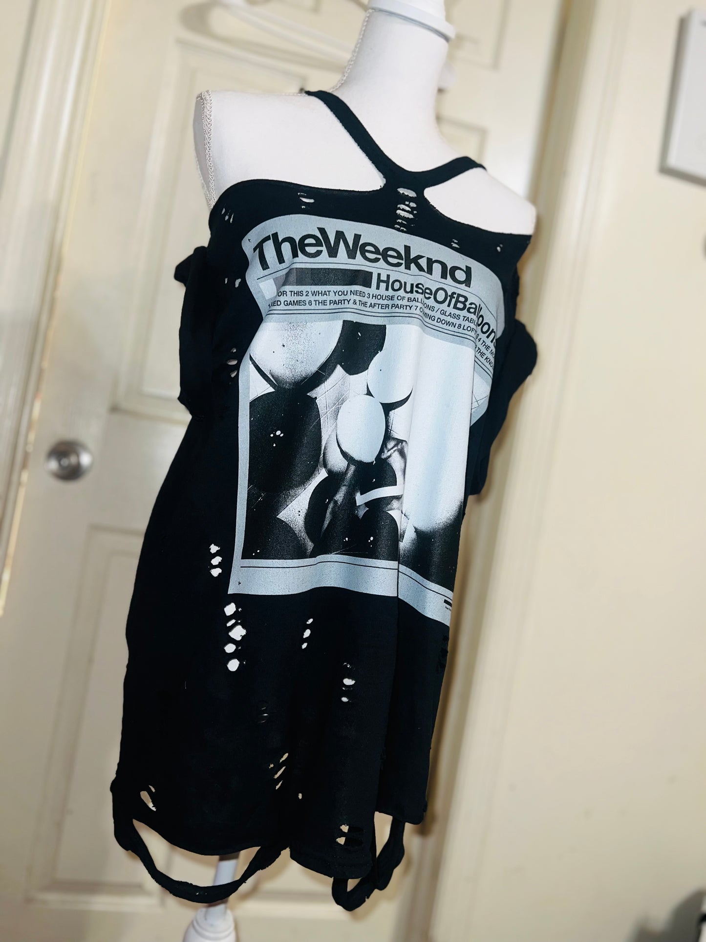 The Weeknd HOB Oversized Distressed Tee
