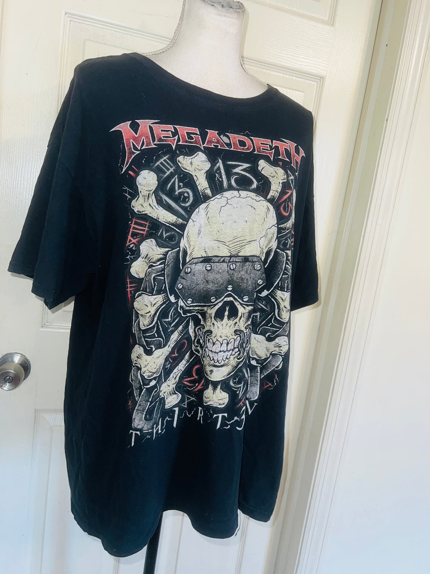 Megadeath American Vintage Oversized Distressed Tee