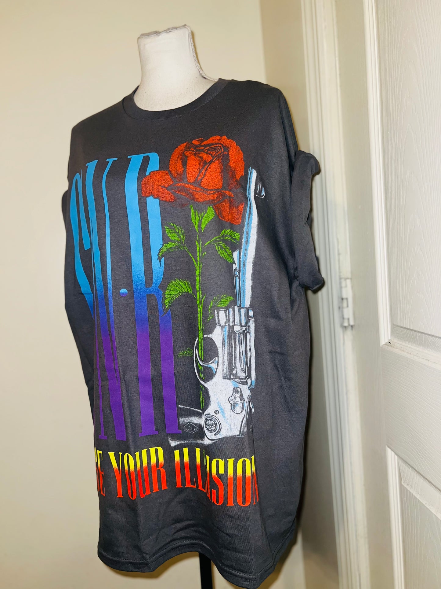 Guns N’ Roses Oversized Distressed Tee