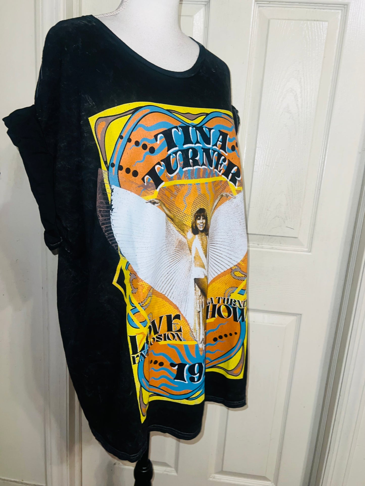 Tina Turner Oversized Distressed Tee