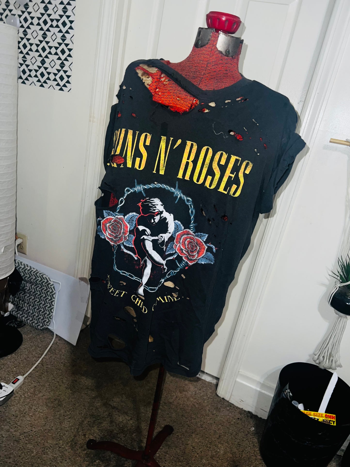 Guns n’ Roses Oversized Distressed Tee