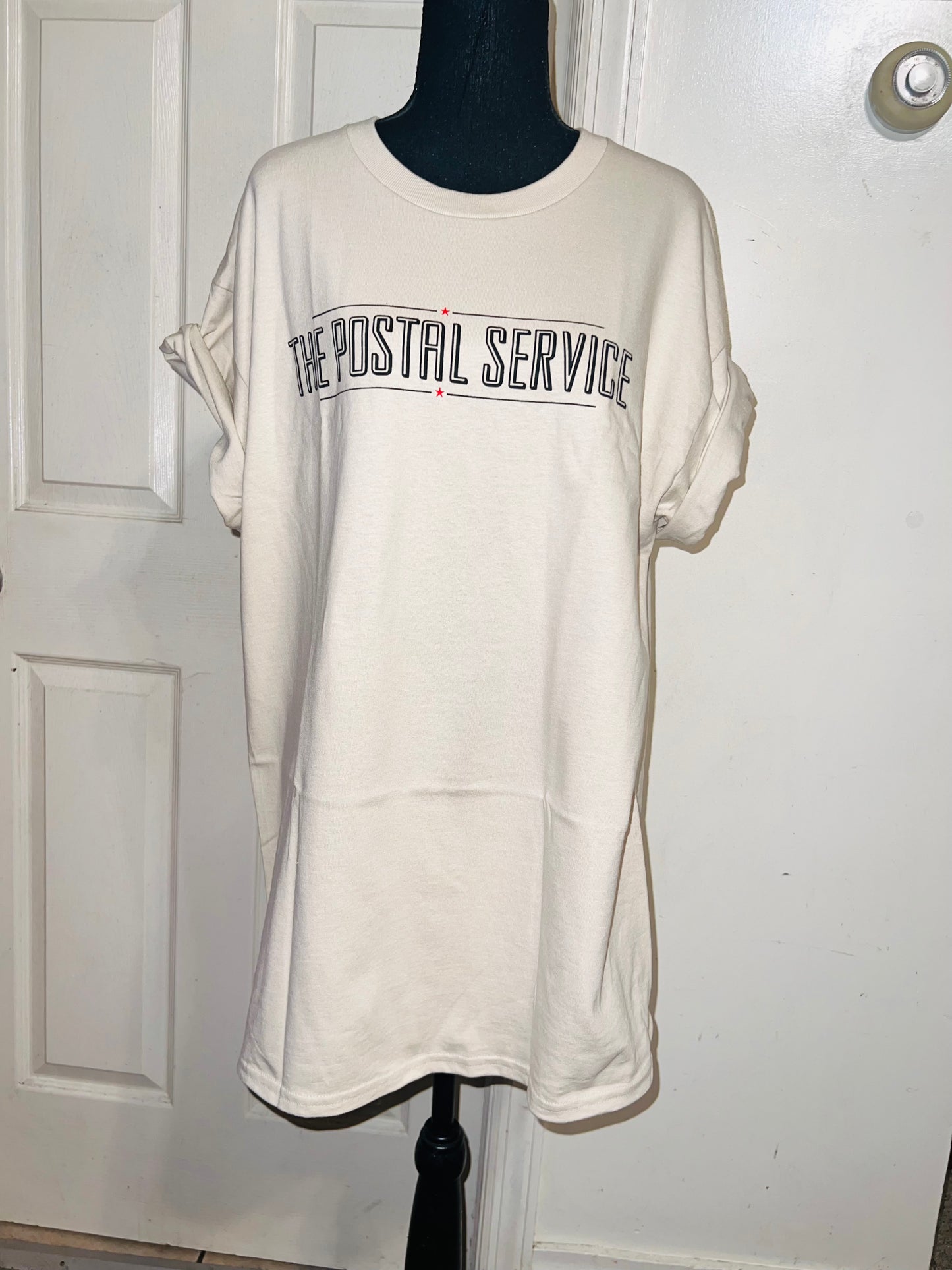 The Postal Service Oversized Distressed Tee