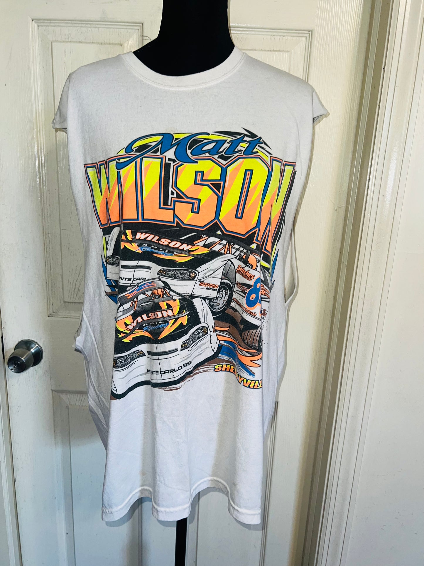 Matt Wilson Racing Double Sided Oversized Distressed Tank