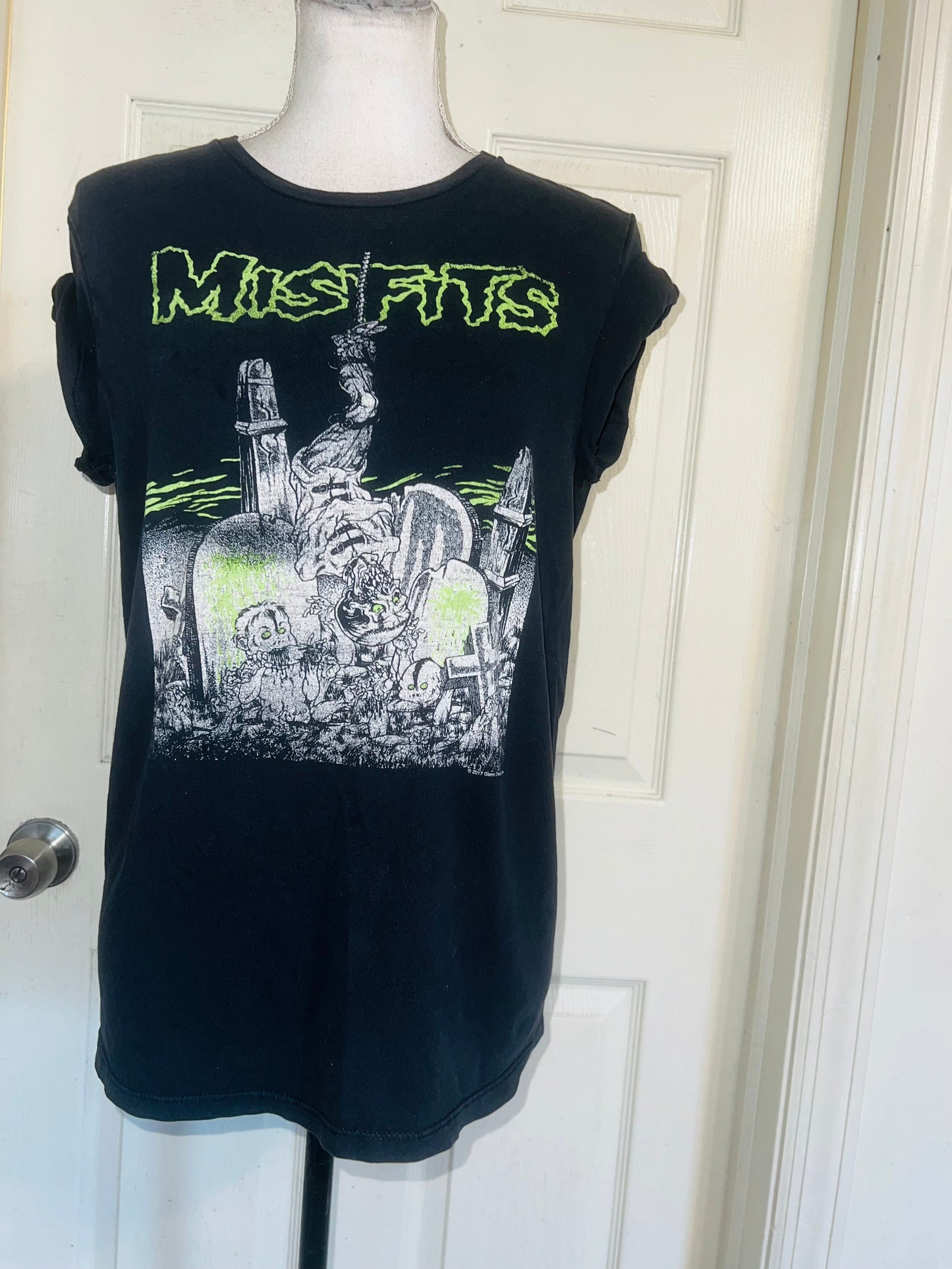 Misfits Vintage Oversized Distressed Tee