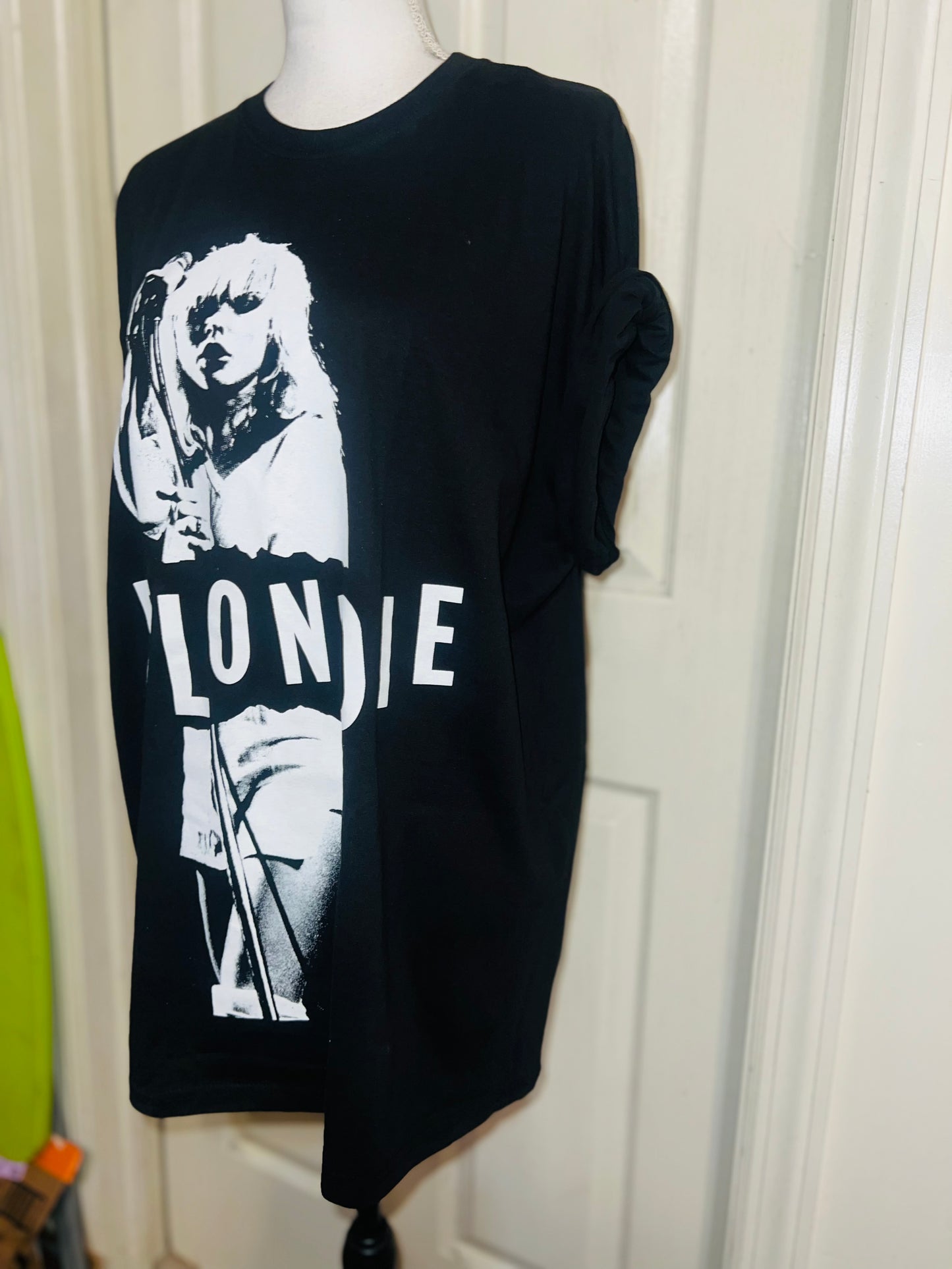 Blondie Oversized Distressed Tee