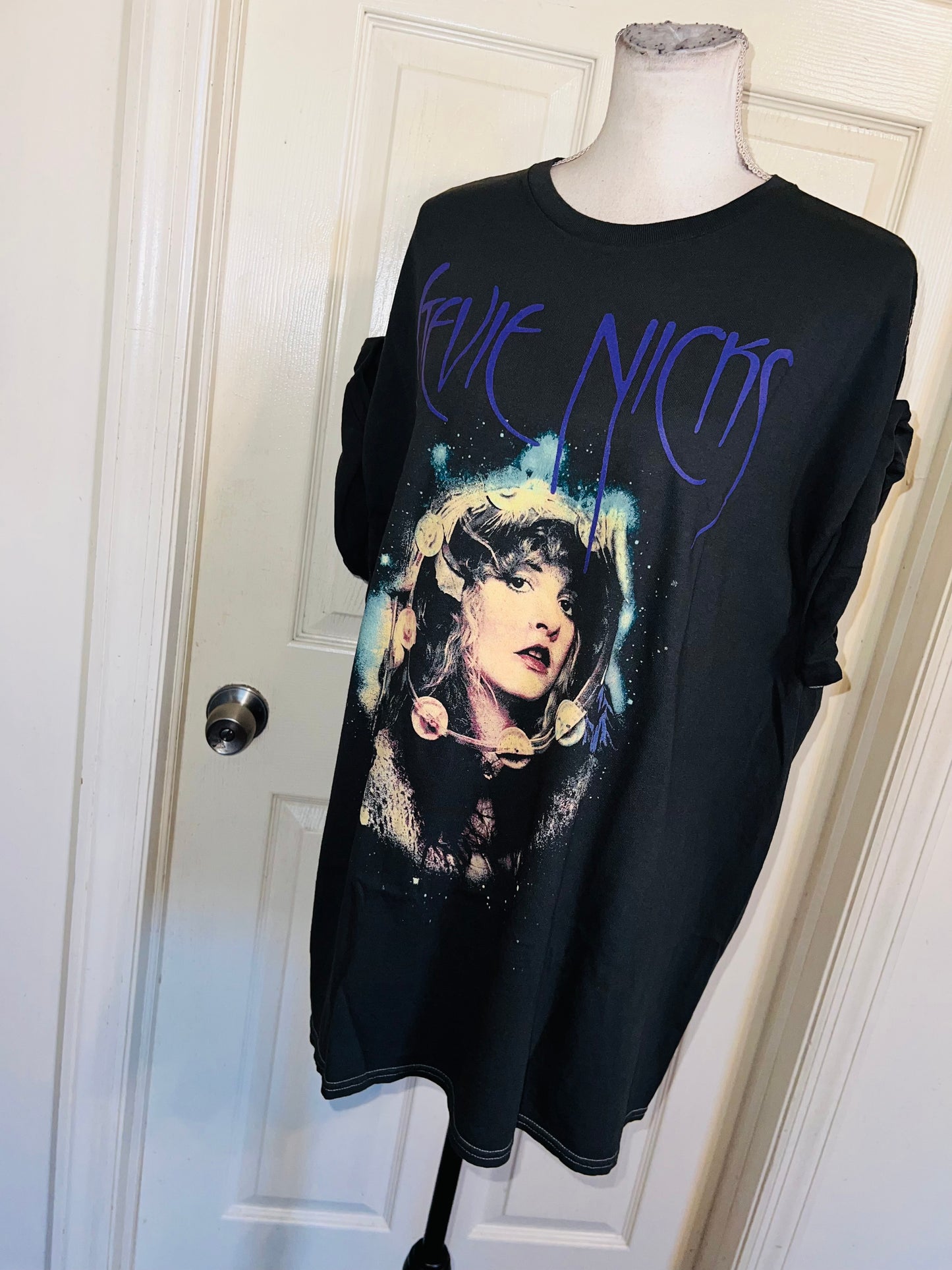 Stevie Nicks Oversized Distressed Tee