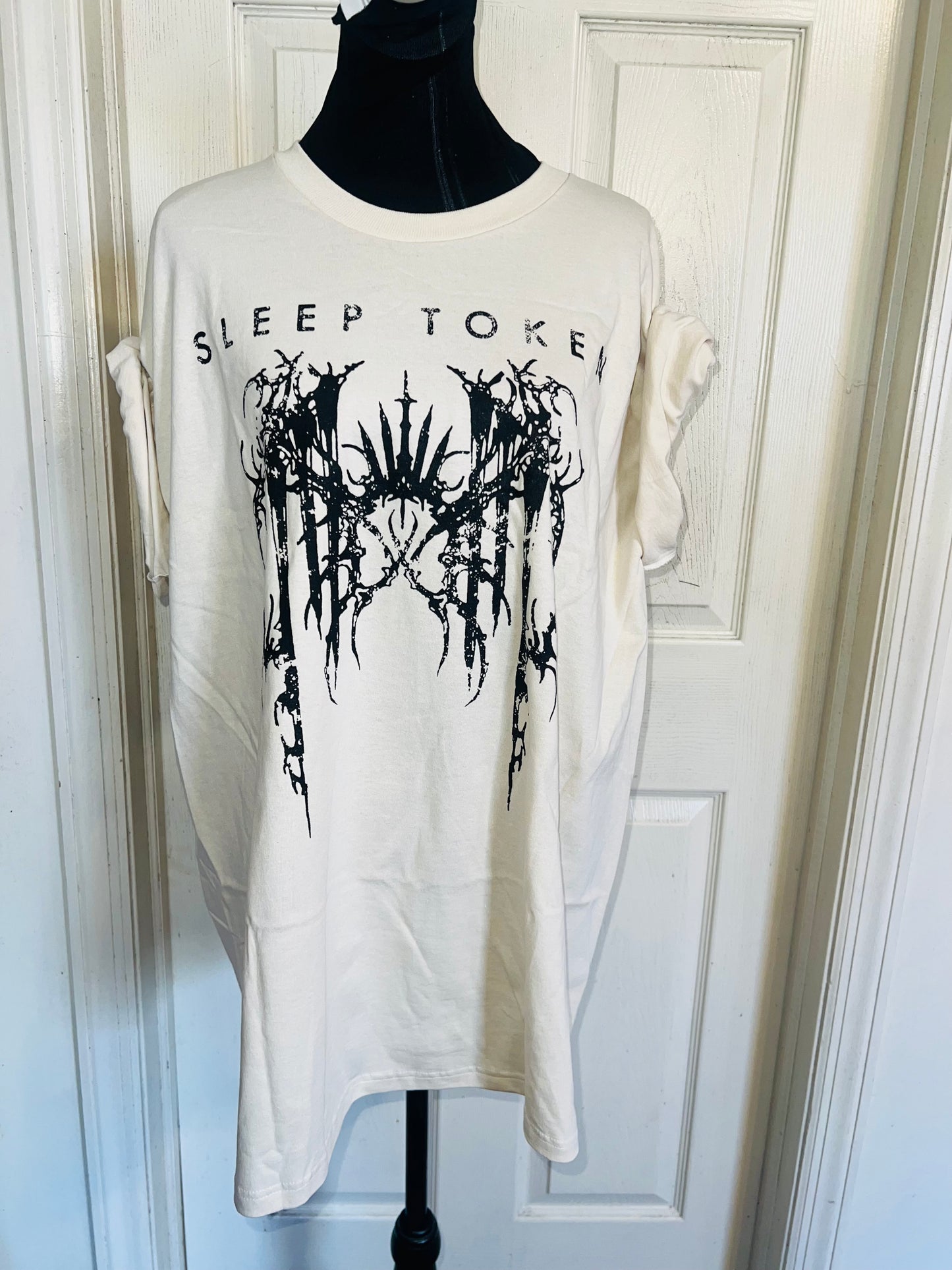 Sleep Token Oversized Distressed Tee